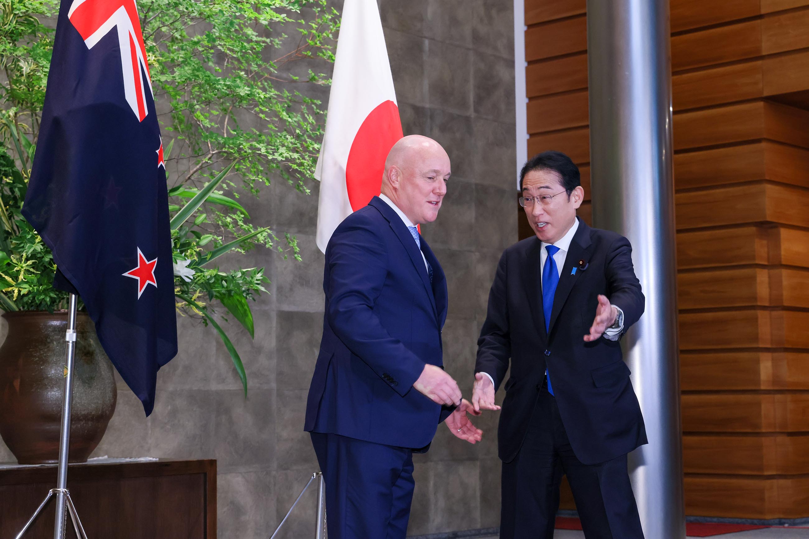 日・ニュージーランド首脳会談３