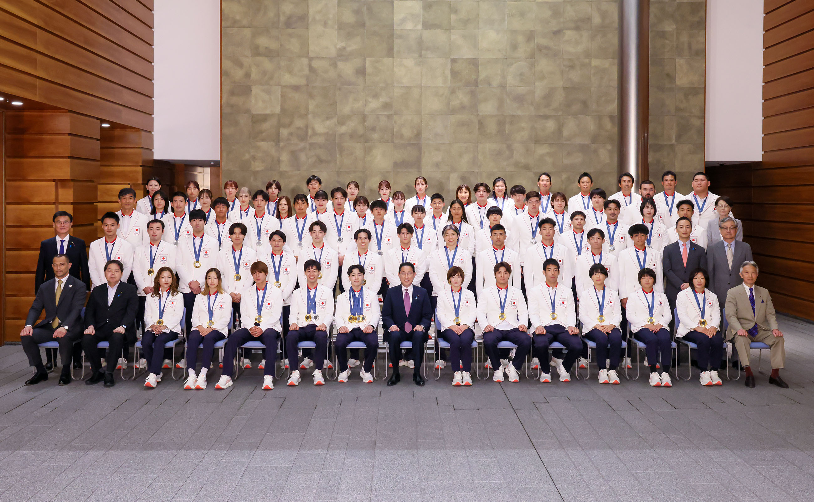 パリ2024オリンピック競技大会日本代表選手団による表敬