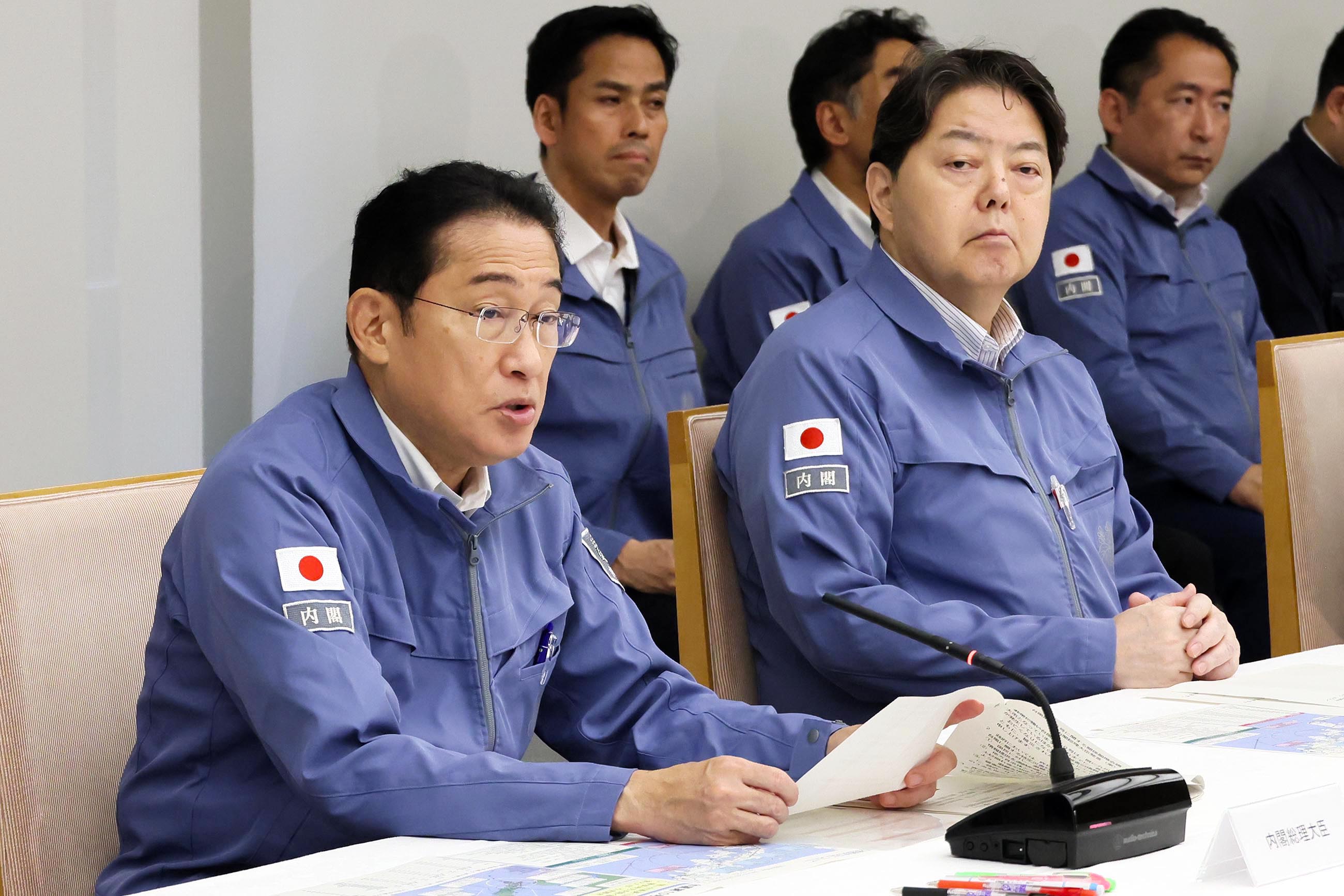 発言する岸田総理１