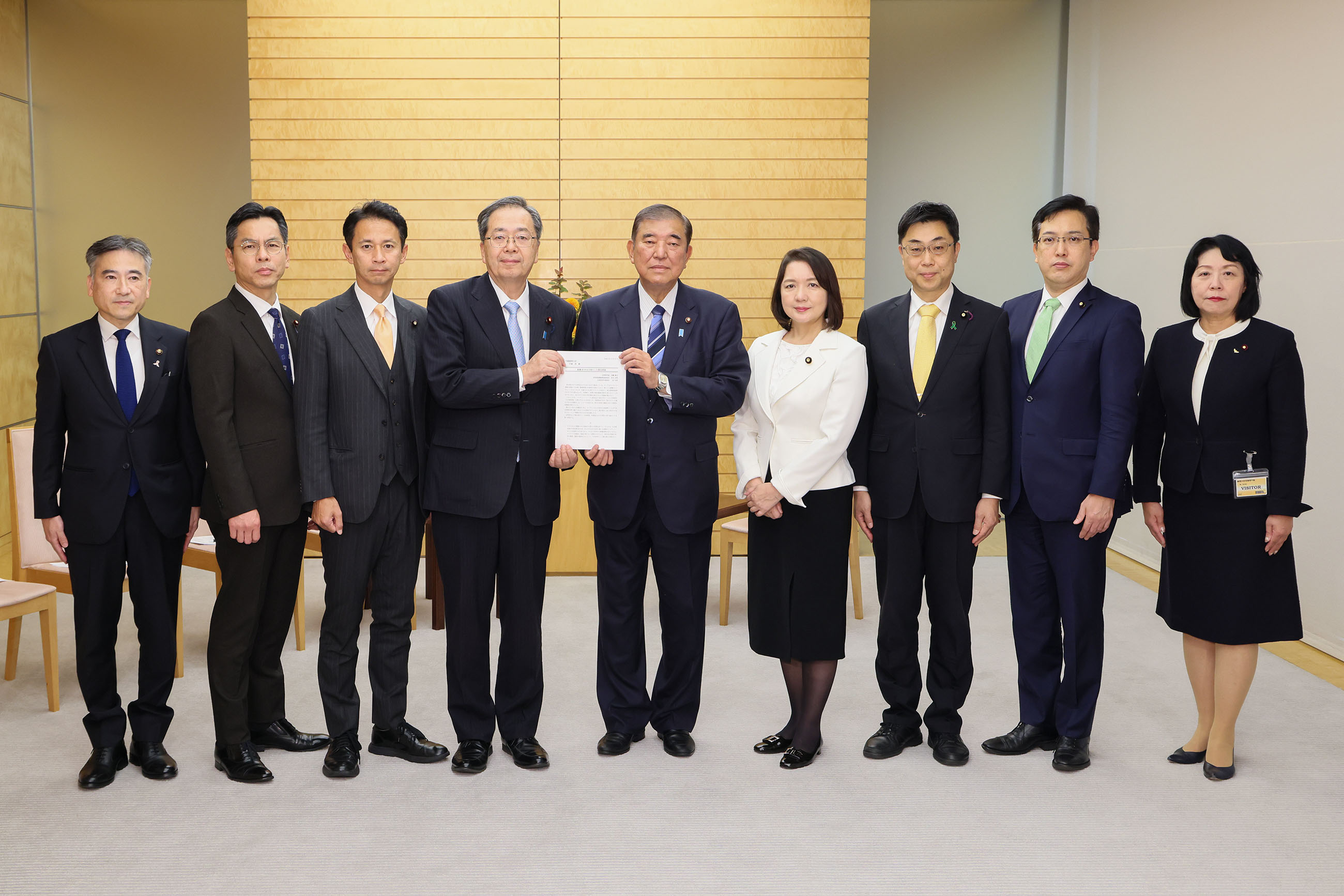 公明党・核廃絶推進委員会による申入れ