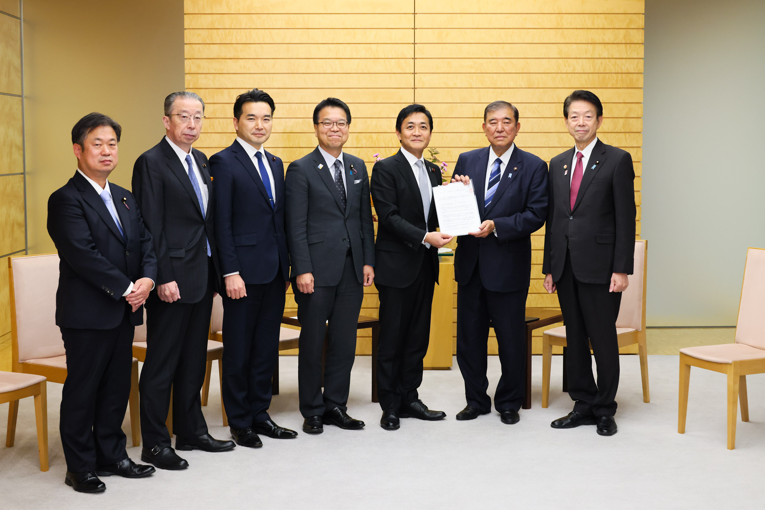 国民民主党によるエネルギー政策に関する申入れ