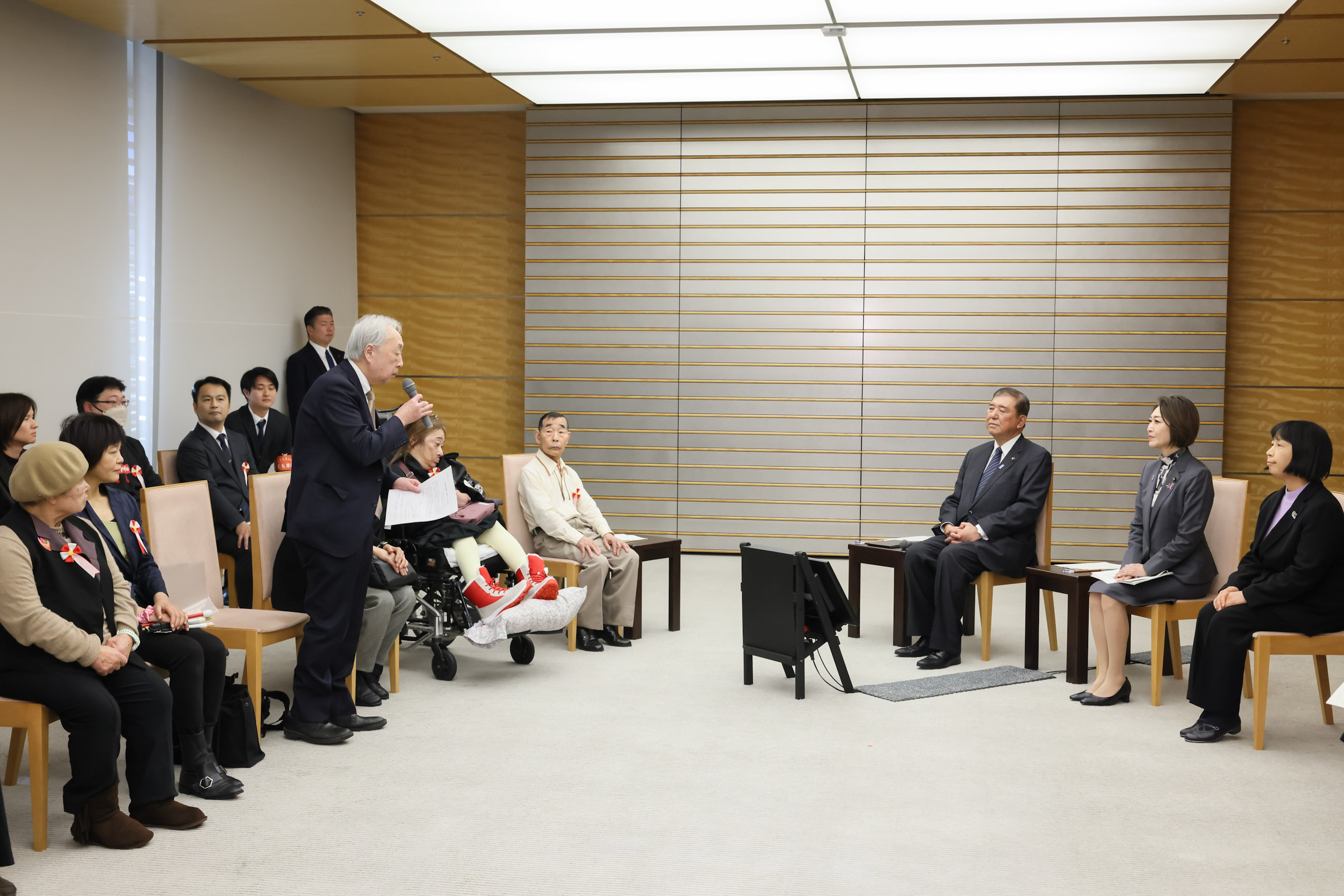 面会する石破総理５