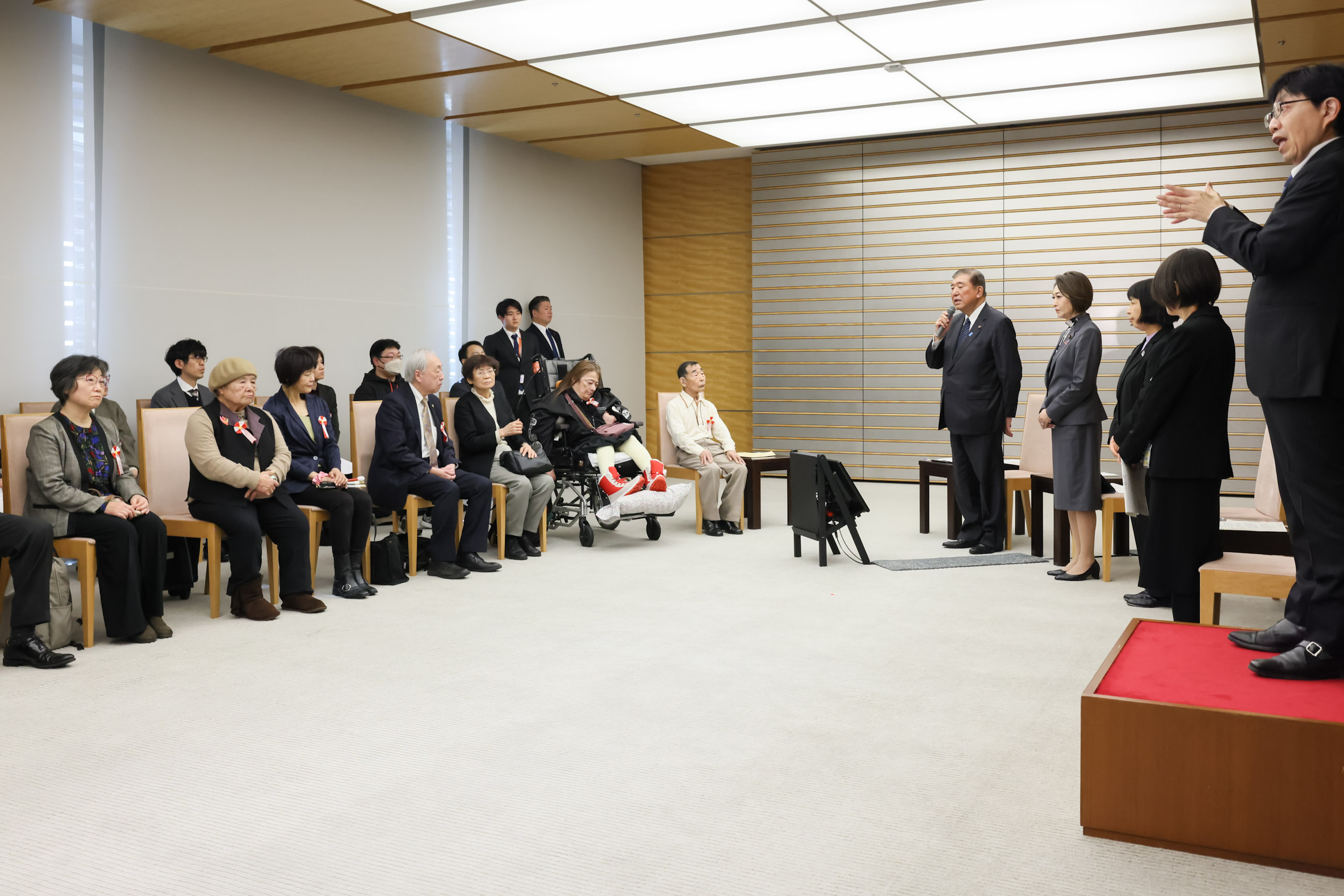 面会する石破総理８