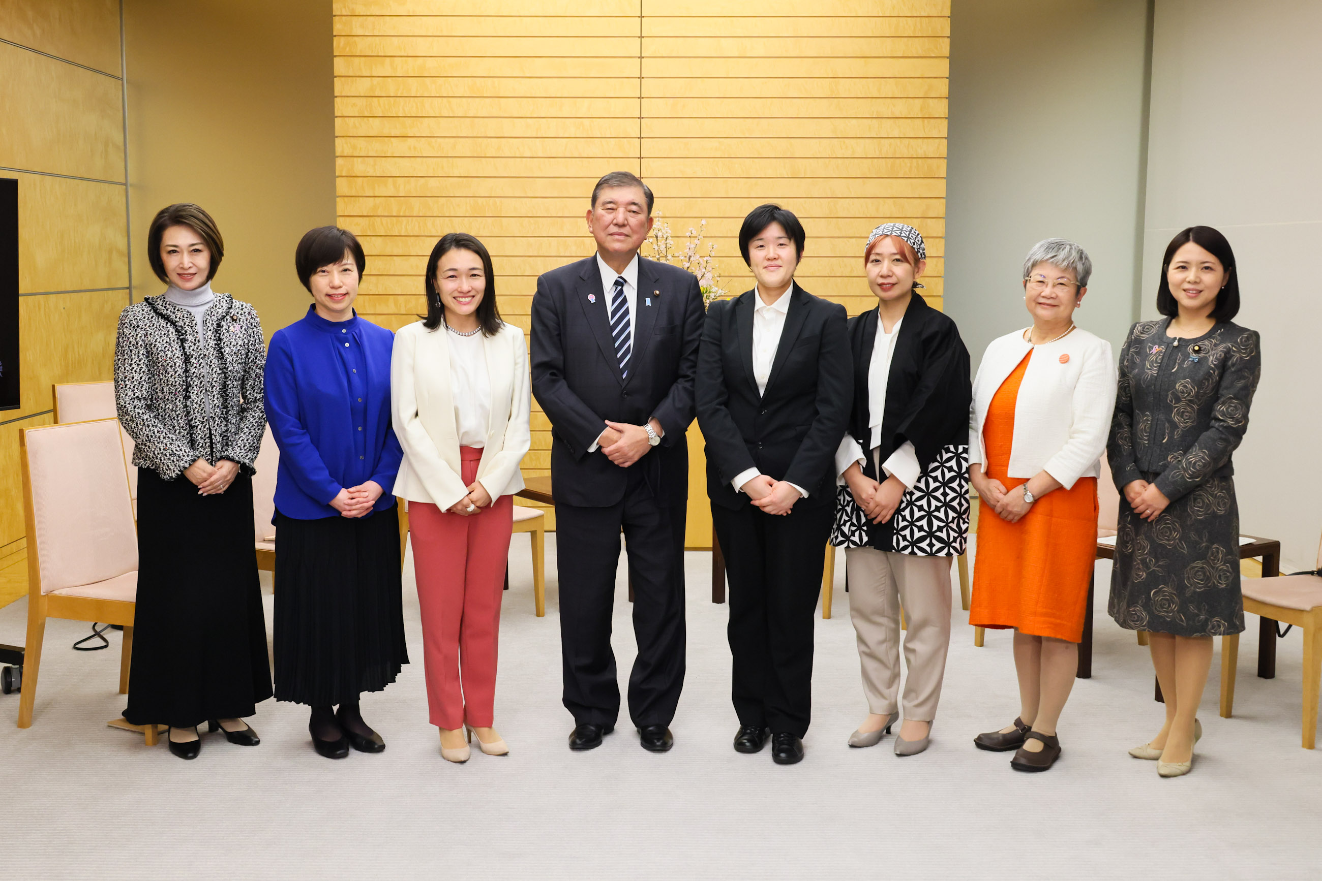 面会する石破総理１