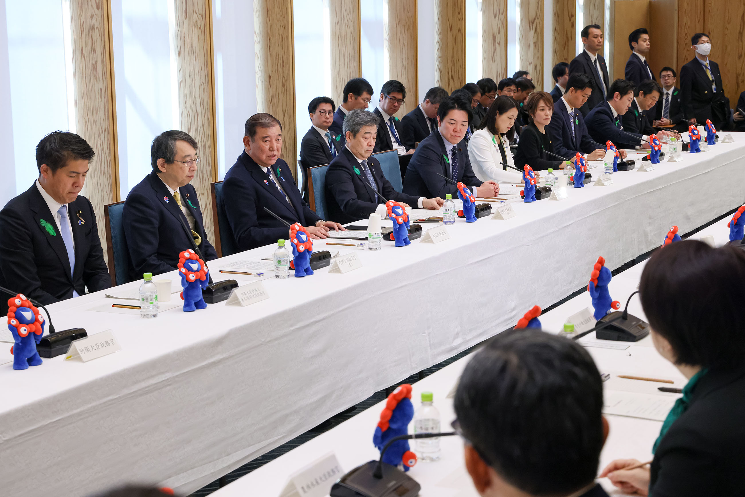 発言する石破総理５