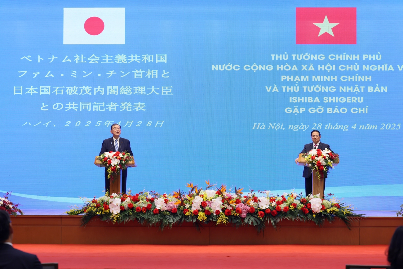 日・ベトナム共同記者発表