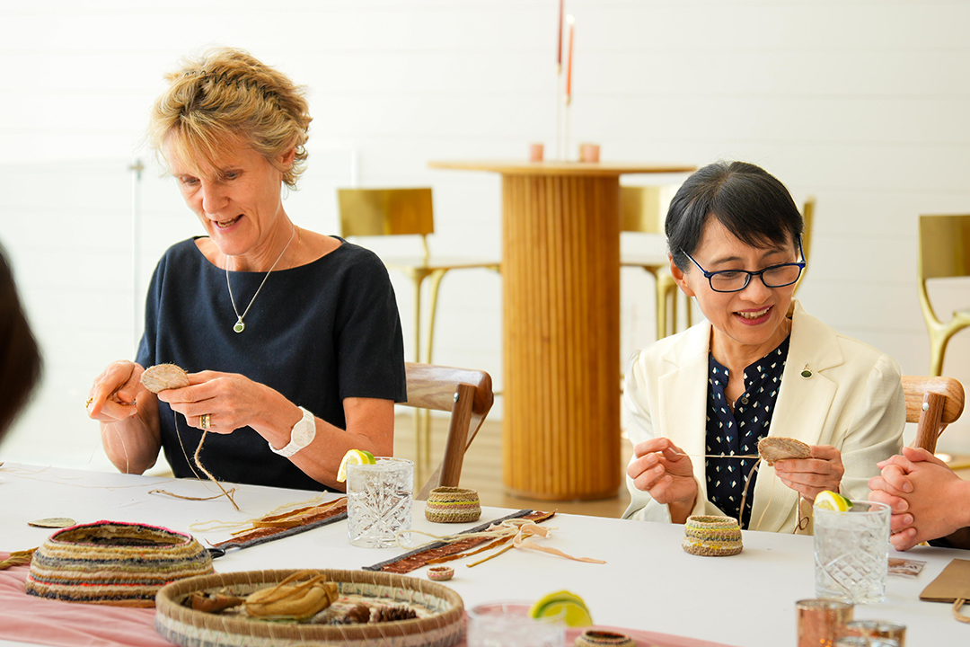 かご作り体験３