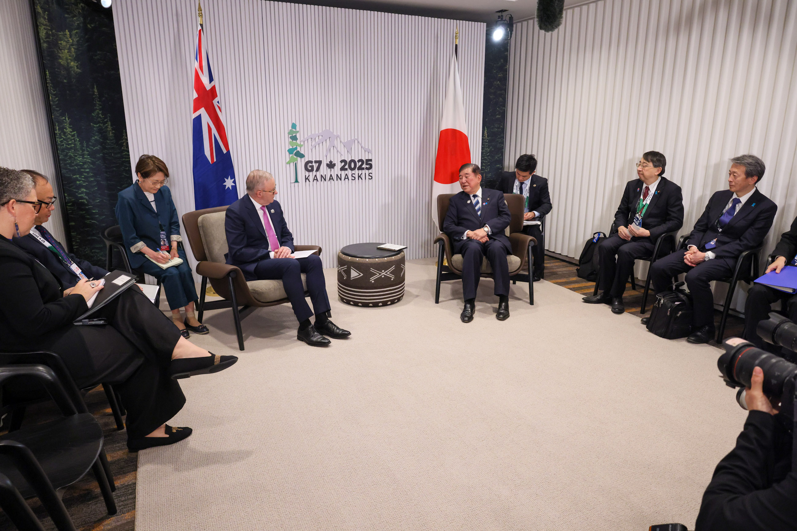 日豪首脳会談４