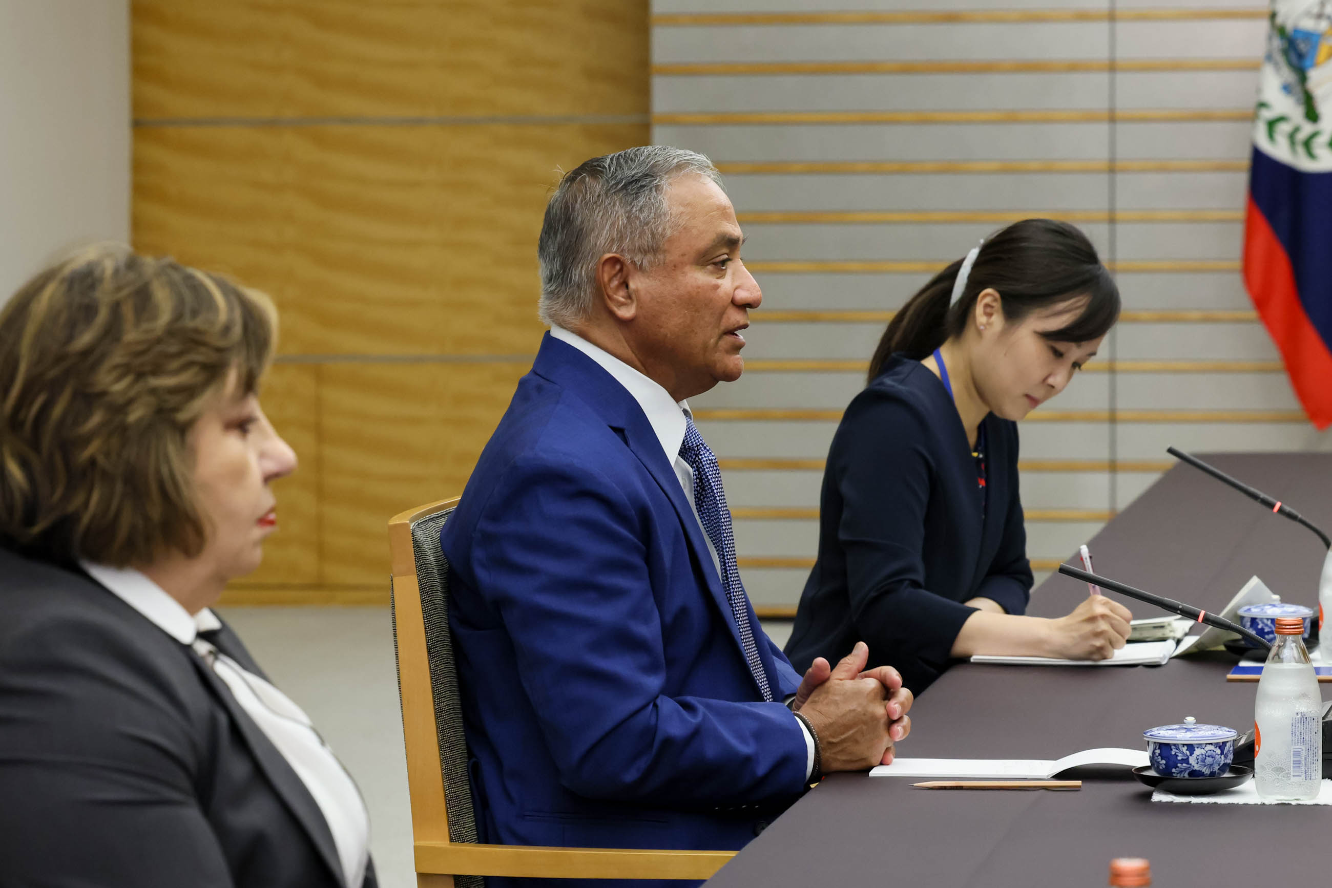 日・ベリーズ首脳会談４