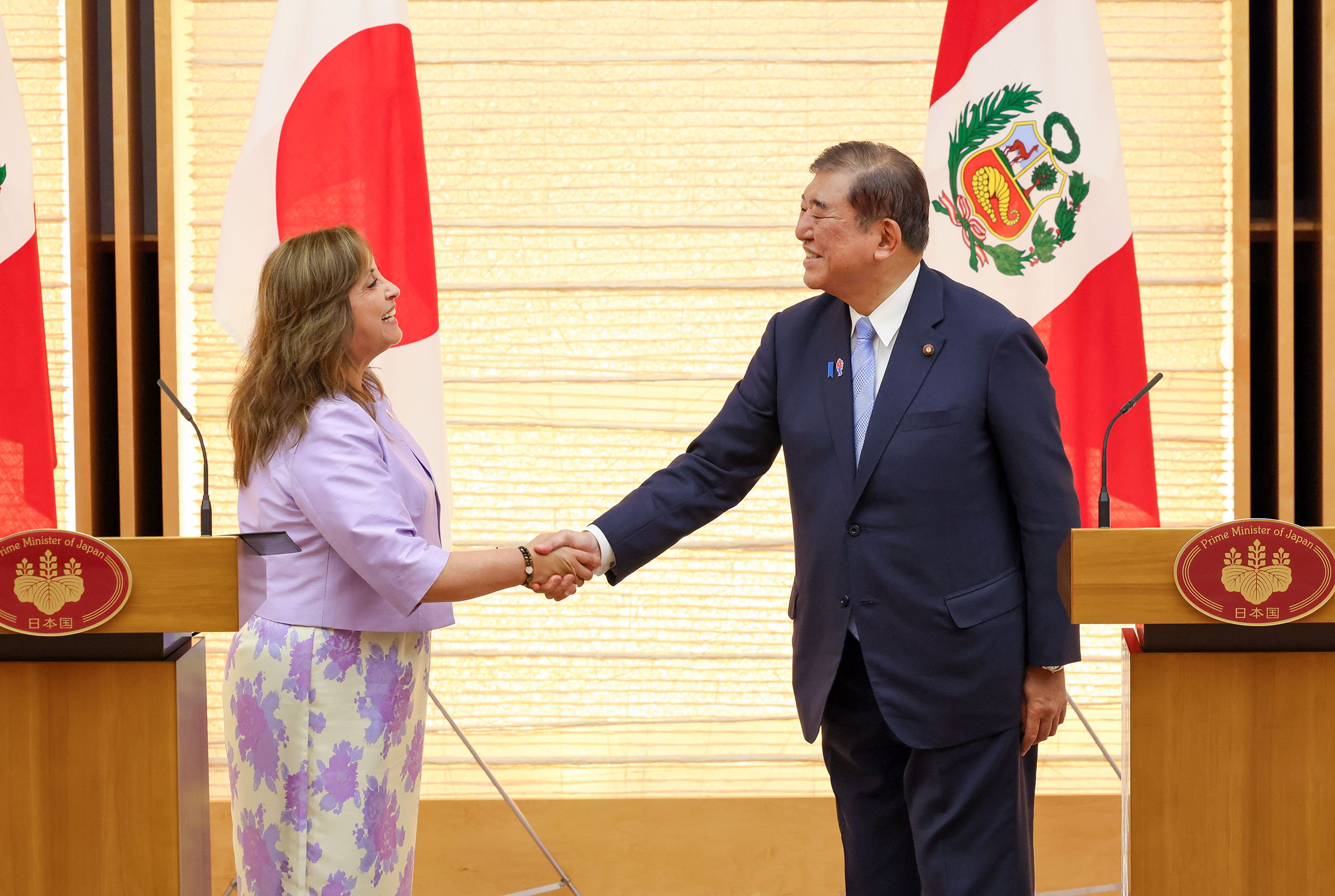 共同記者発表７