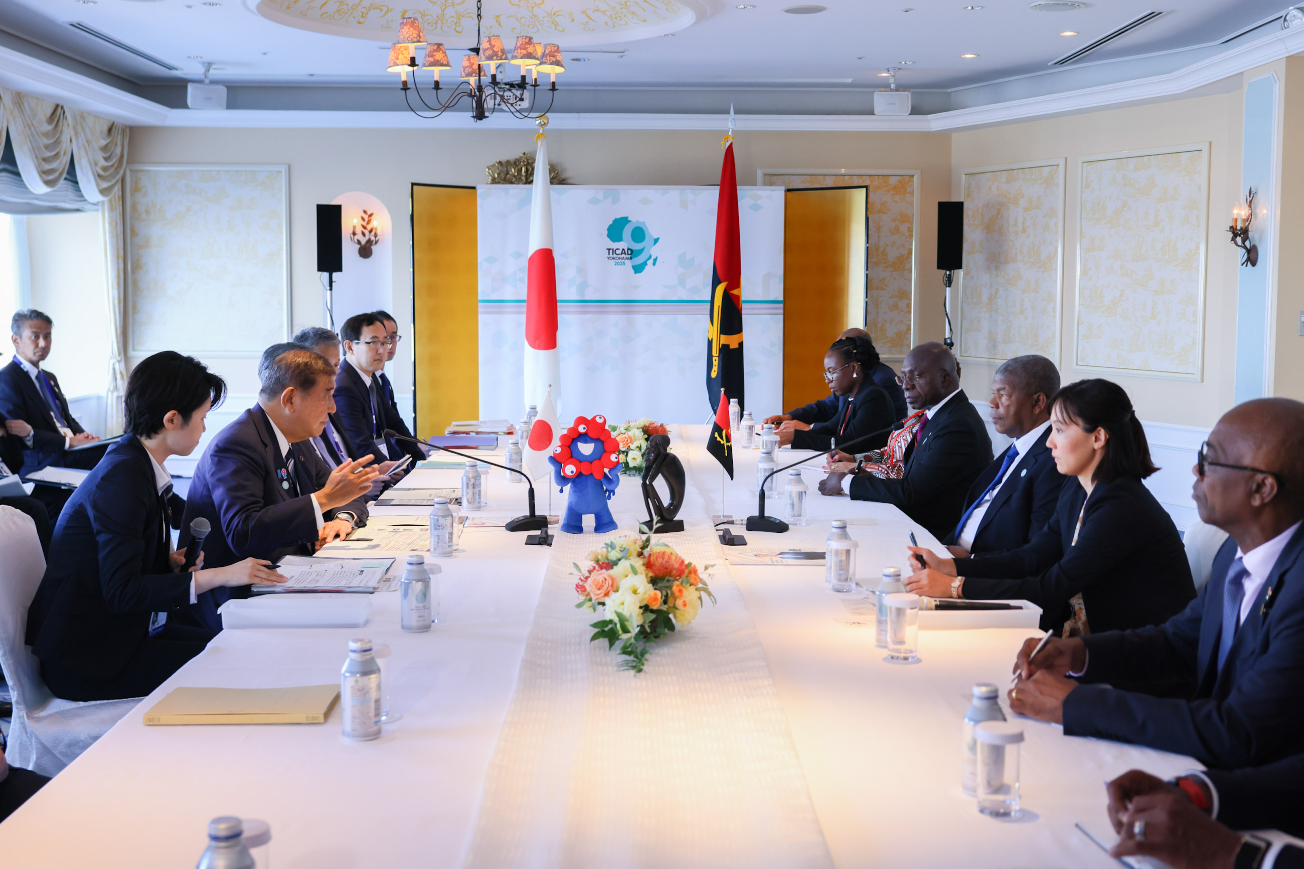 日・アンゴラ首脳会談２