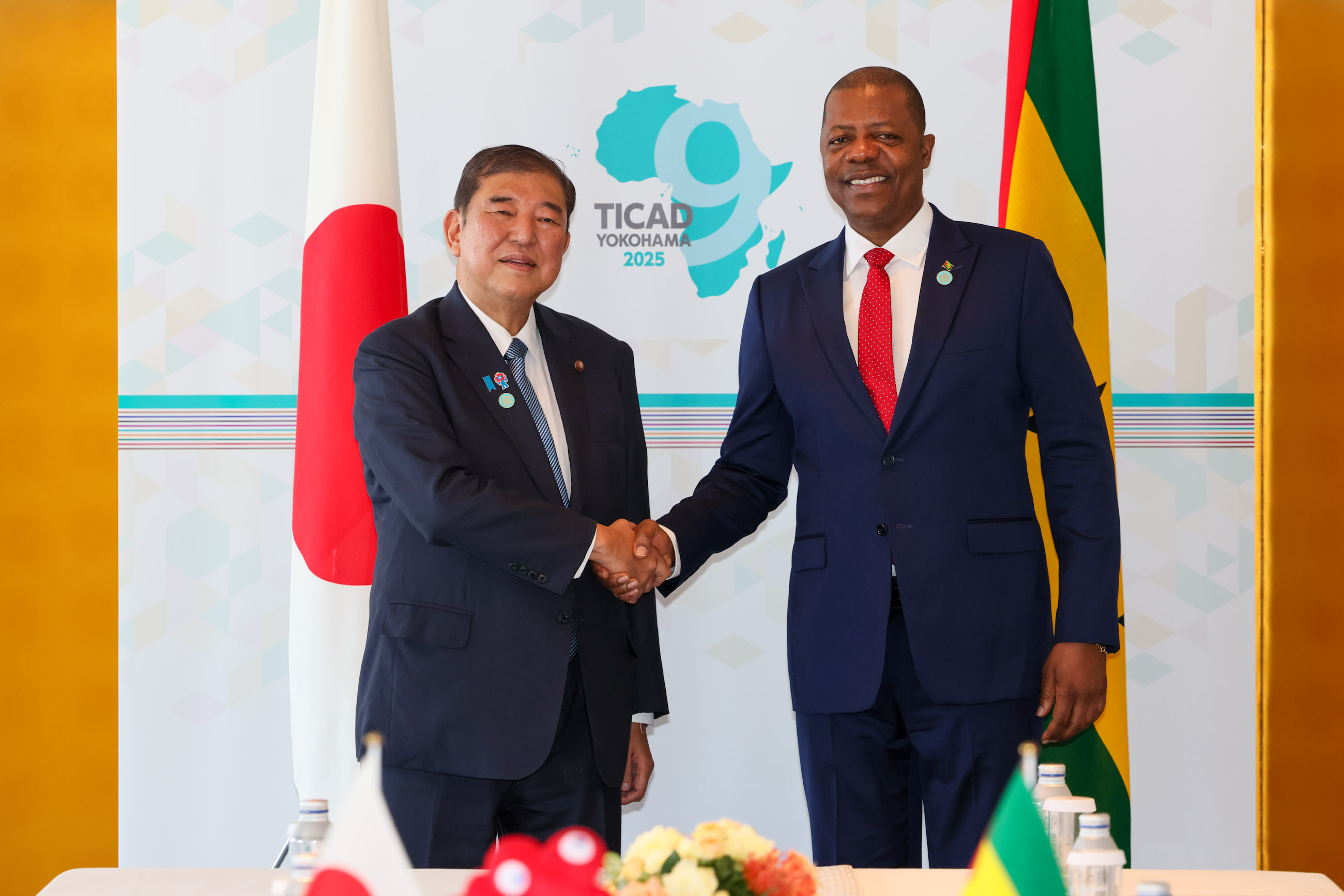 日・サントメ・プリンシペ首脳会談１