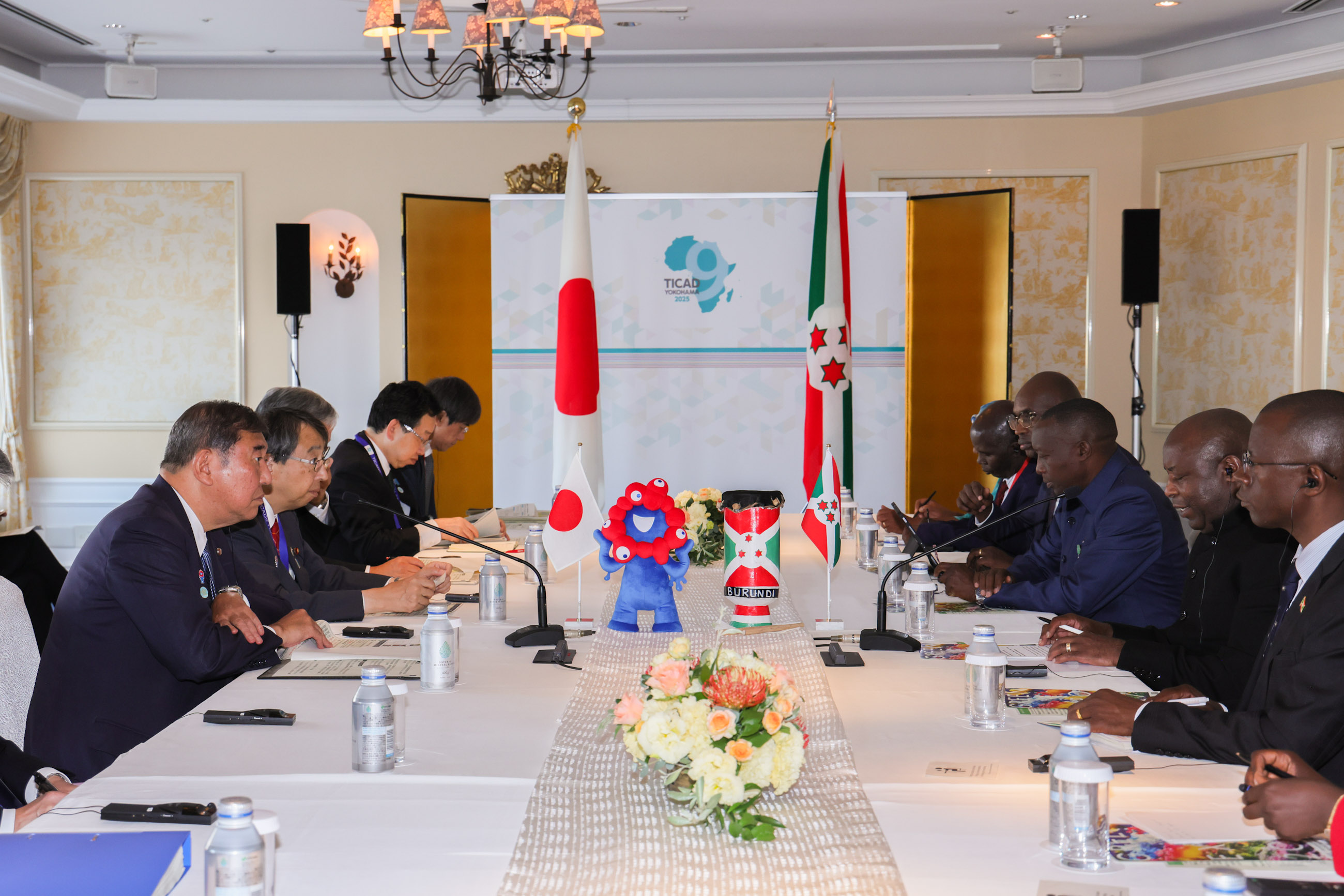 日・ブルンジ首脳会談３