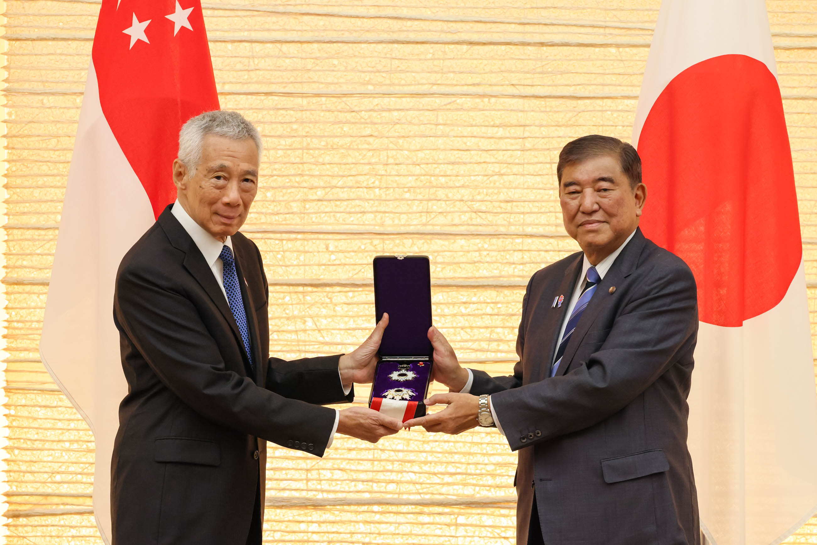 令和7年8月25日 リー・シェンロン・シンガポール共和国上級大臣との