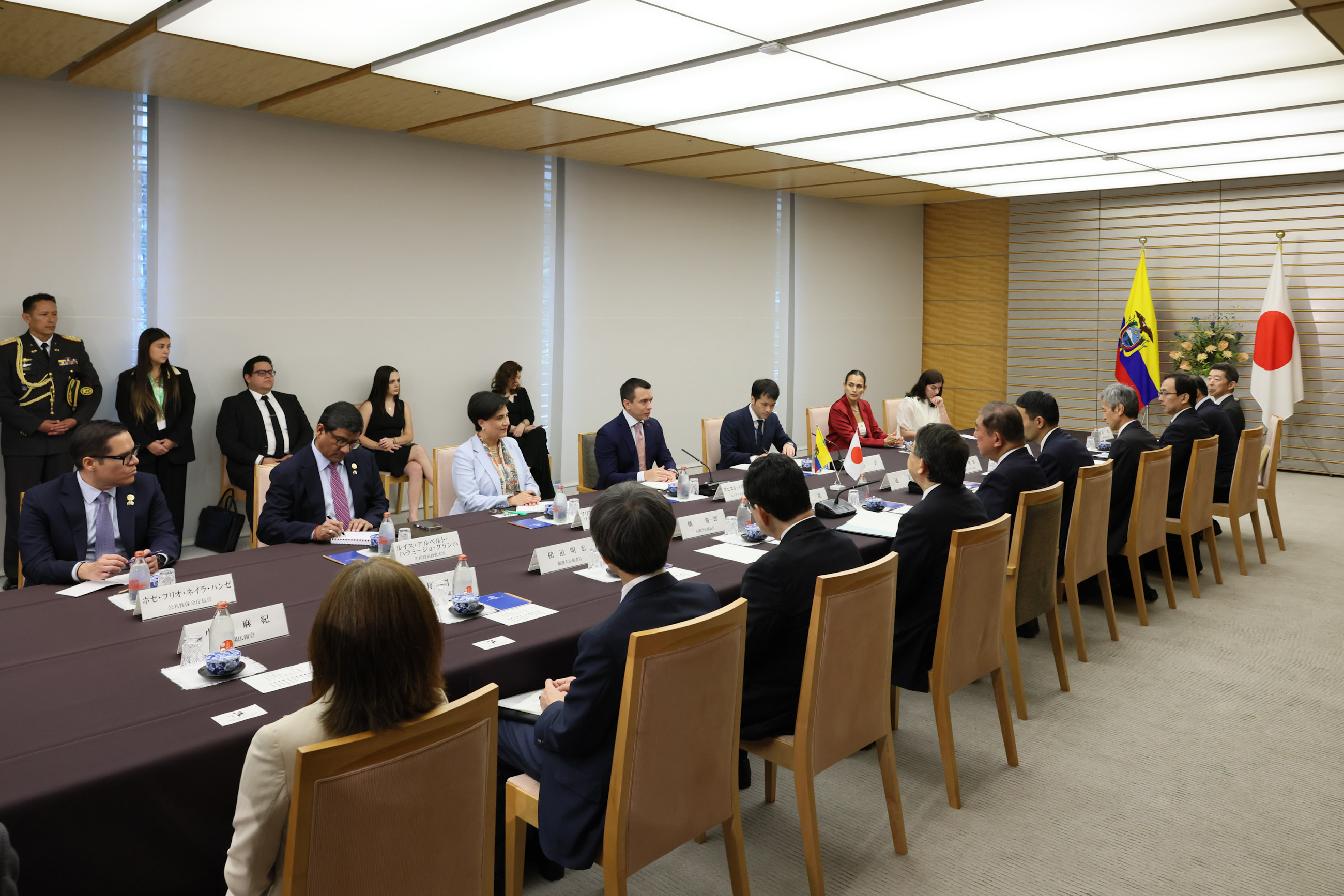 日・エクアドル首脳会談６