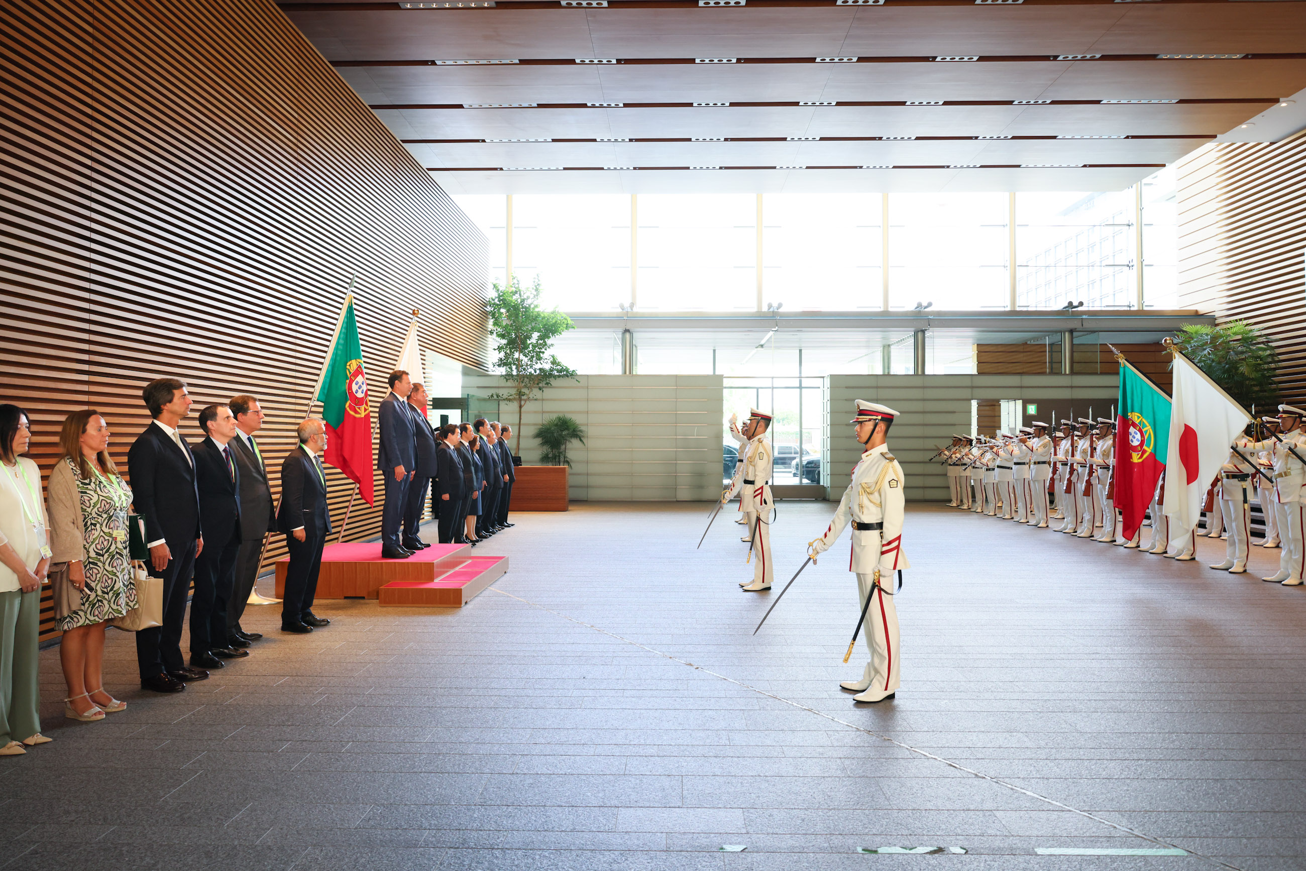 仪仗队的荣誉礼和迎宾仪式1