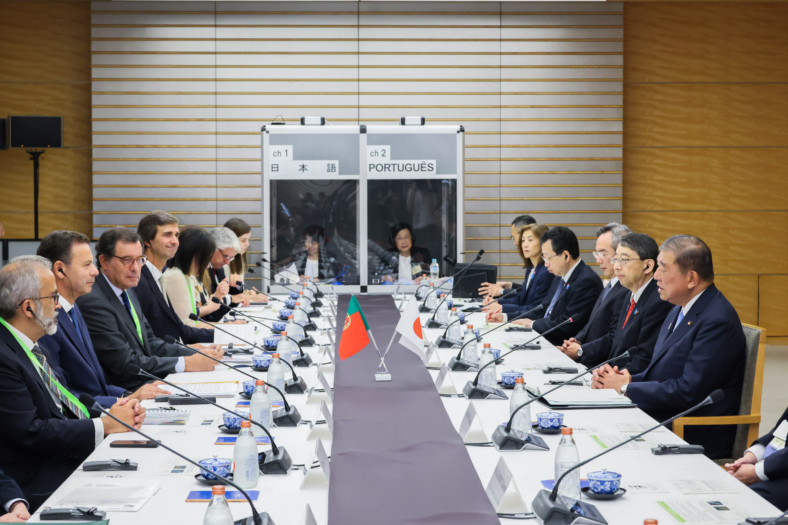 日・ポルトガル首脳会談３