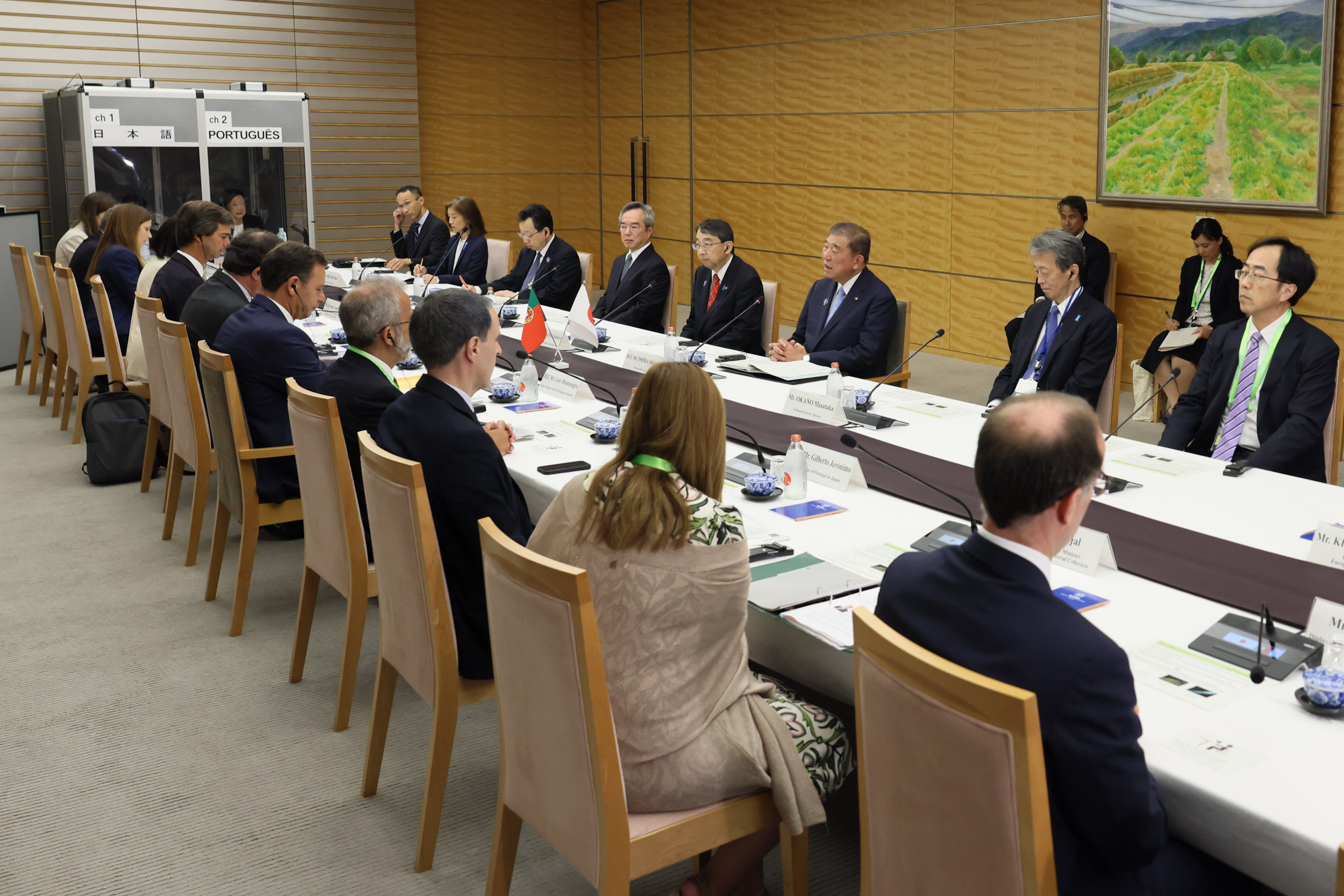 日・ポルトガル首脳会談４
