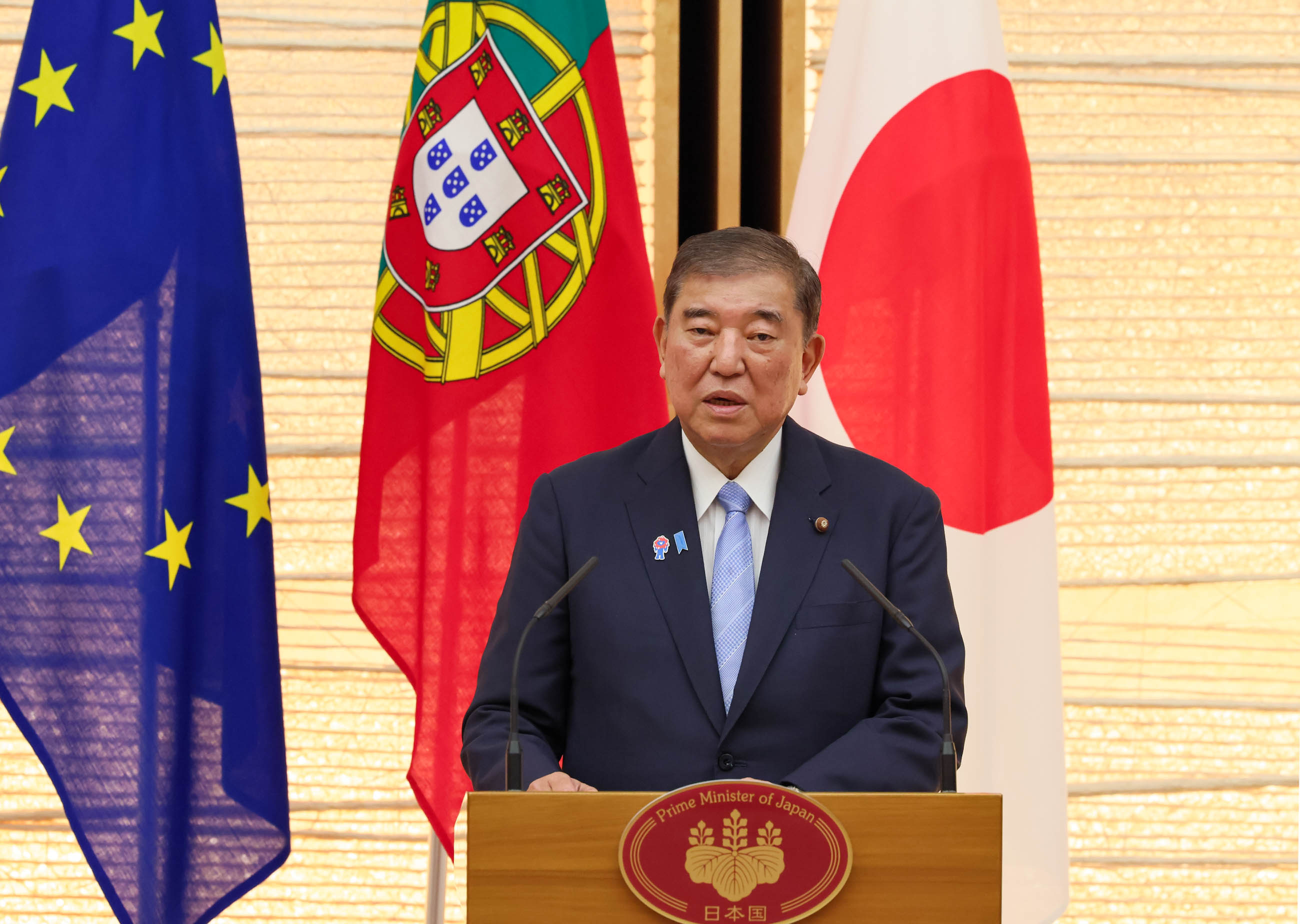 共同記者発表２