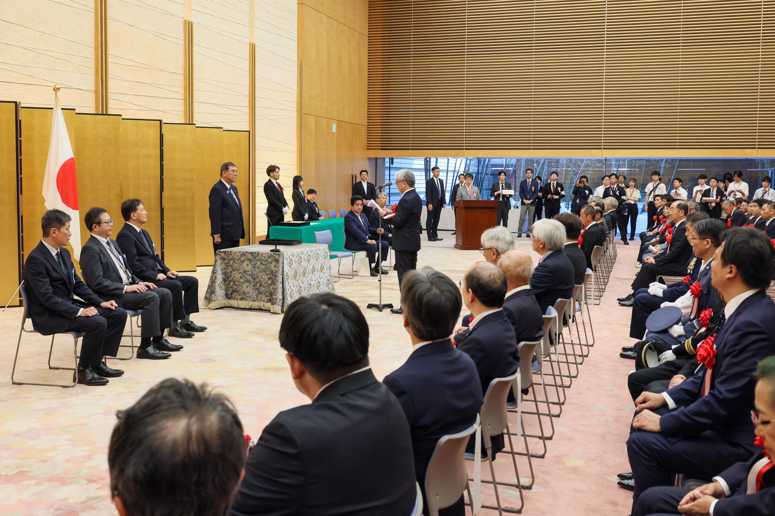 受賞者代表による謝辞２