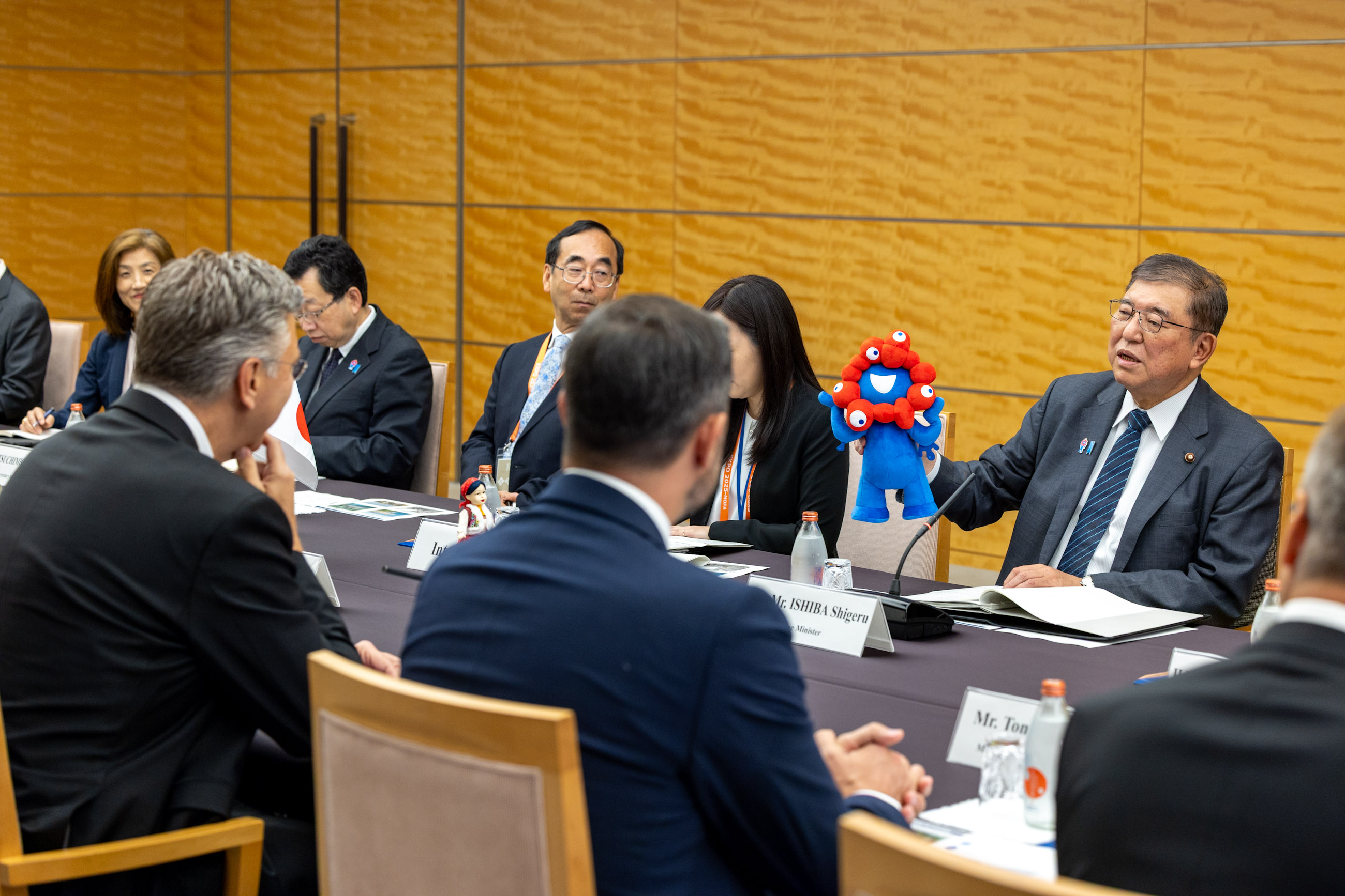 日・クロアチア首脳会談５