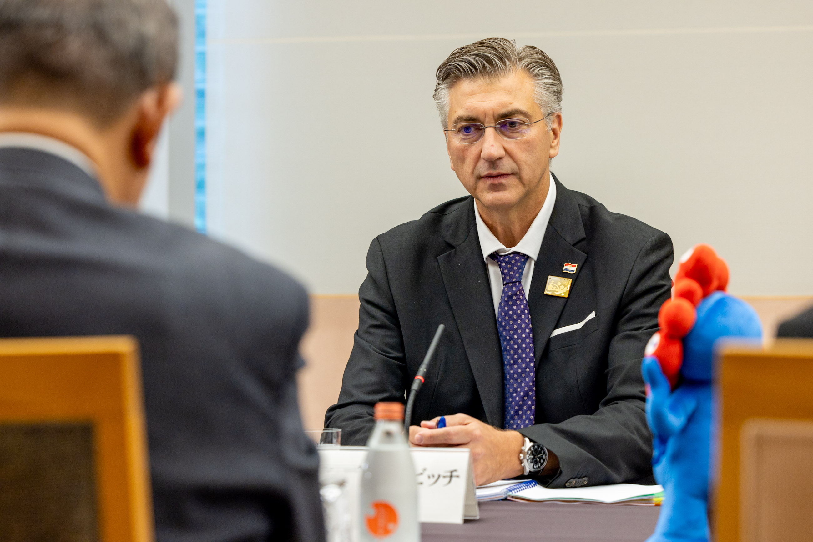 日・クロアチア首脳会談８