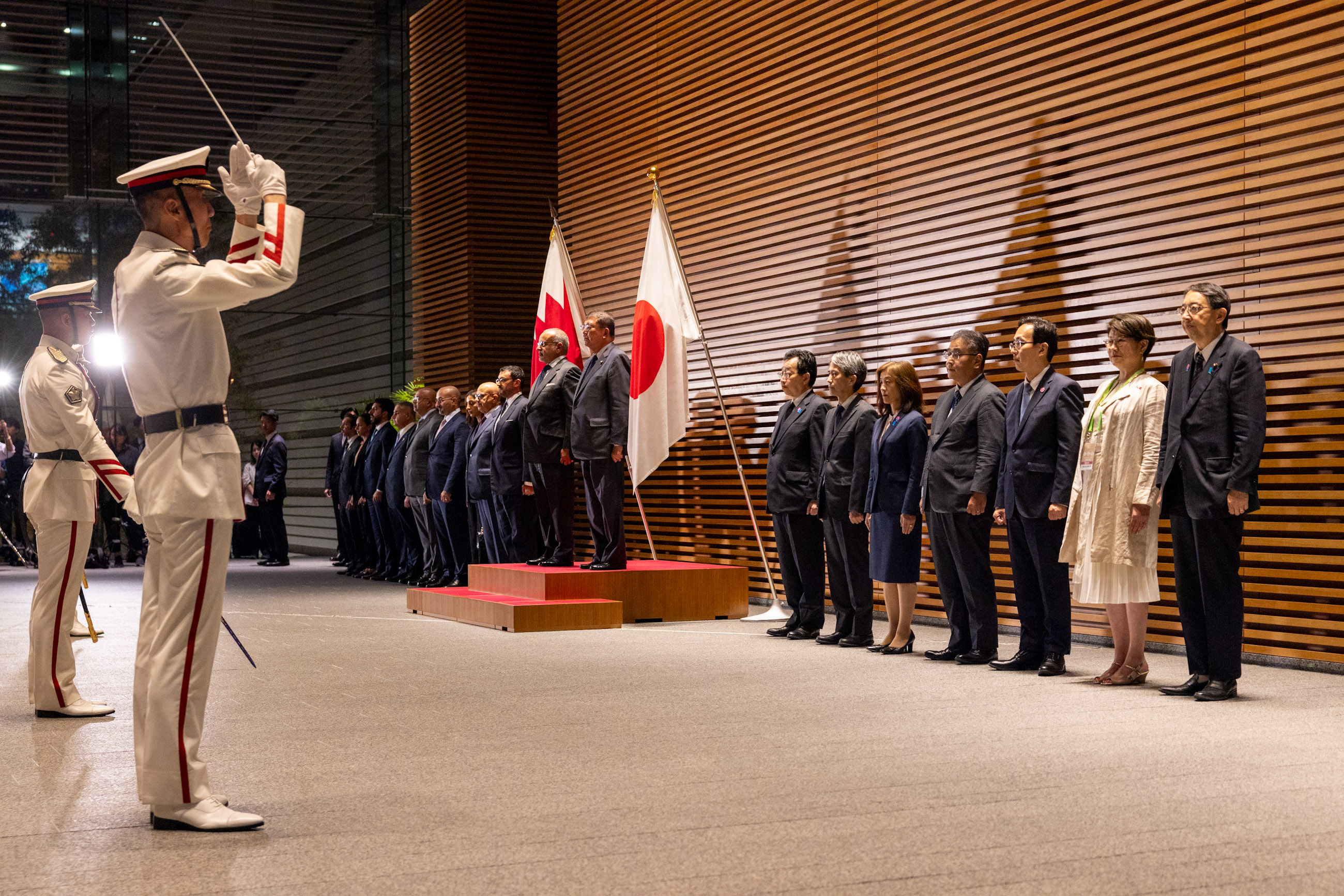 仪仗队的荣誉礼和迎宾仪式1