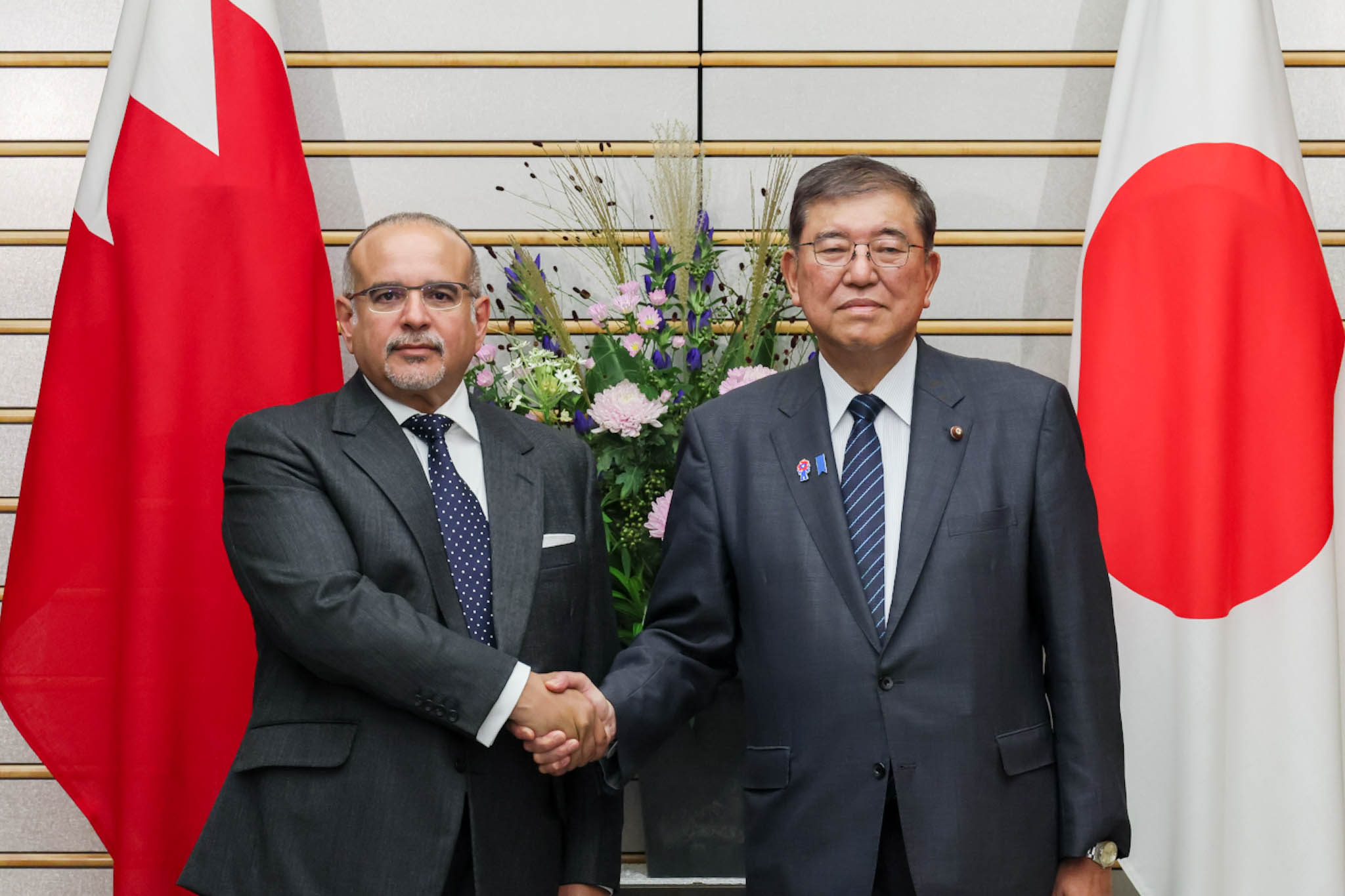 サルマン皇太子兼首相殿下との会談１