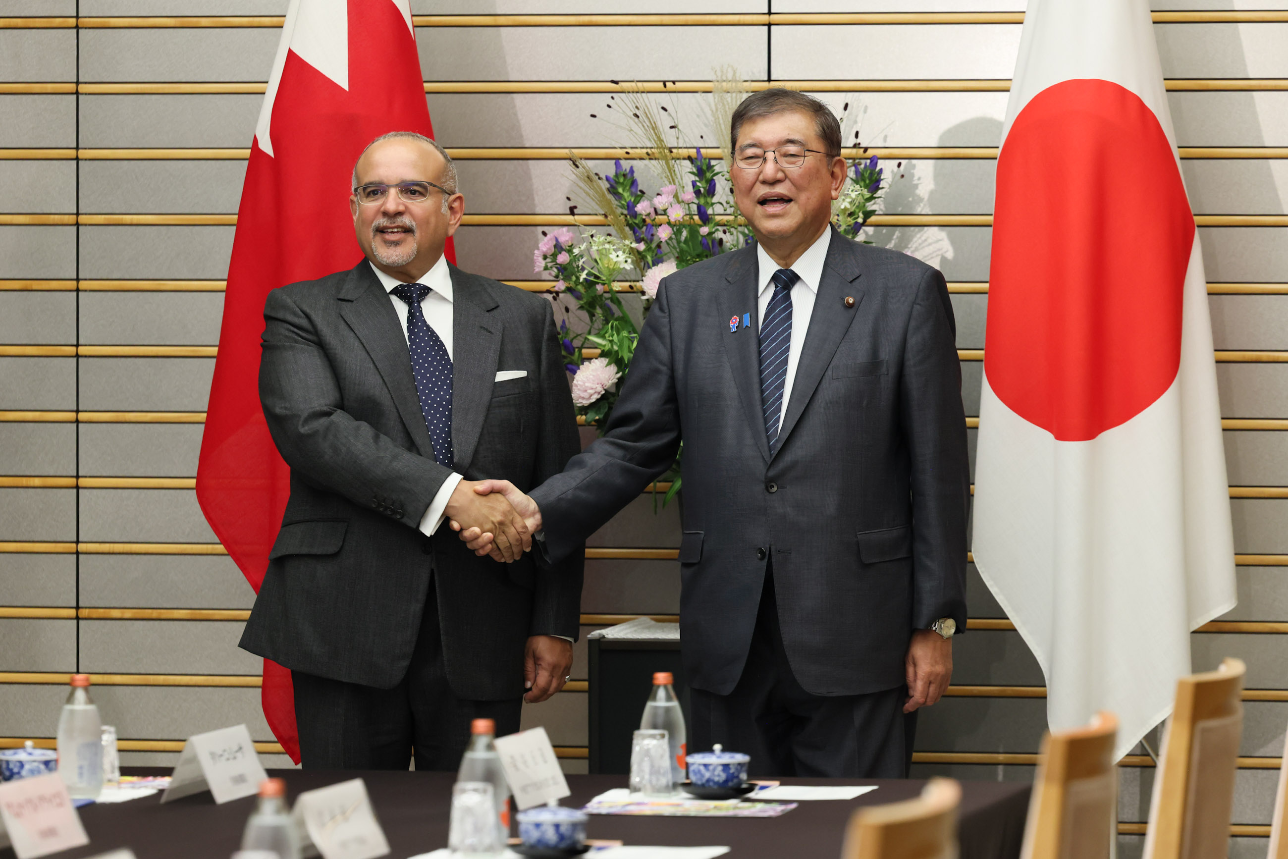 サルマン皇太子兼首相殿下との会談２