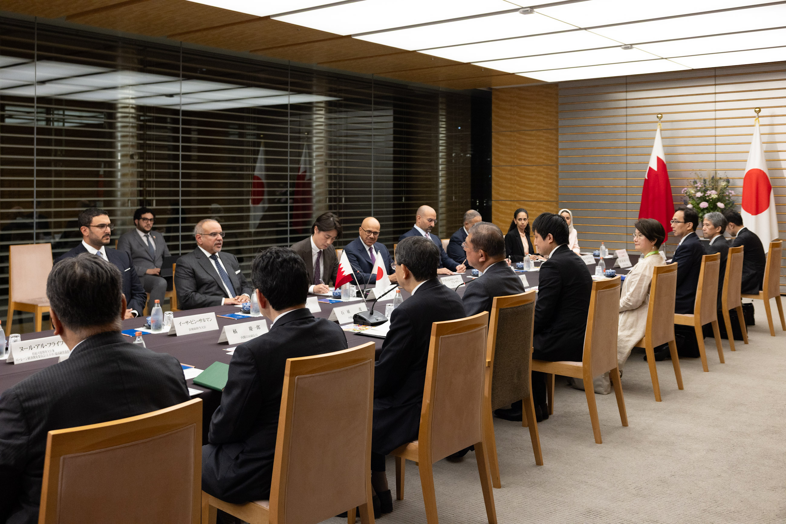 サルマン皇太子兼首相殿下との会談７