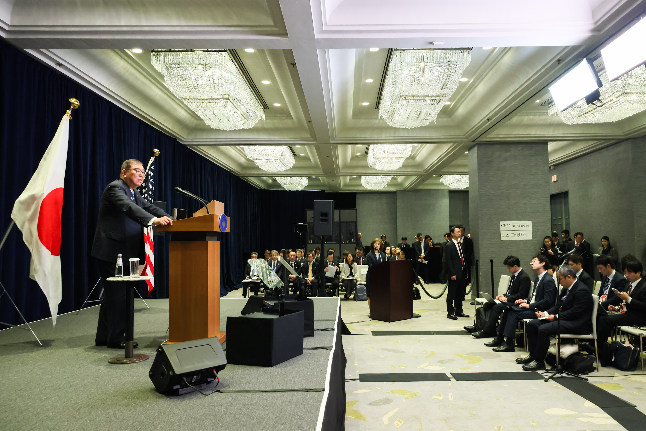 内外記者会見９