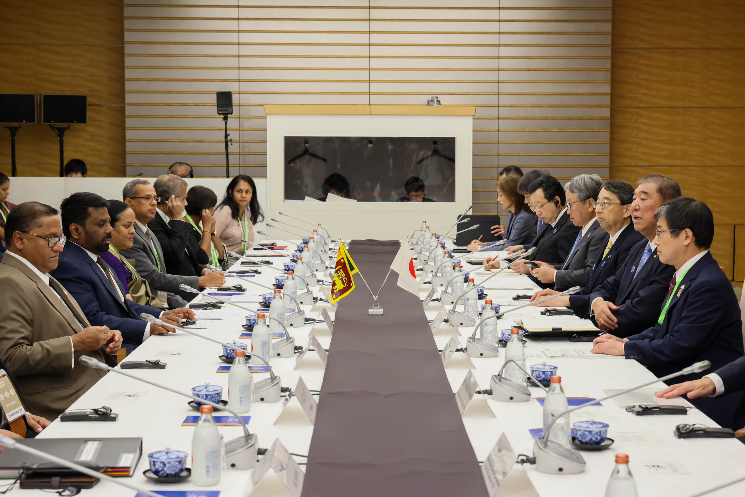 日・スリランカ首脳会談３