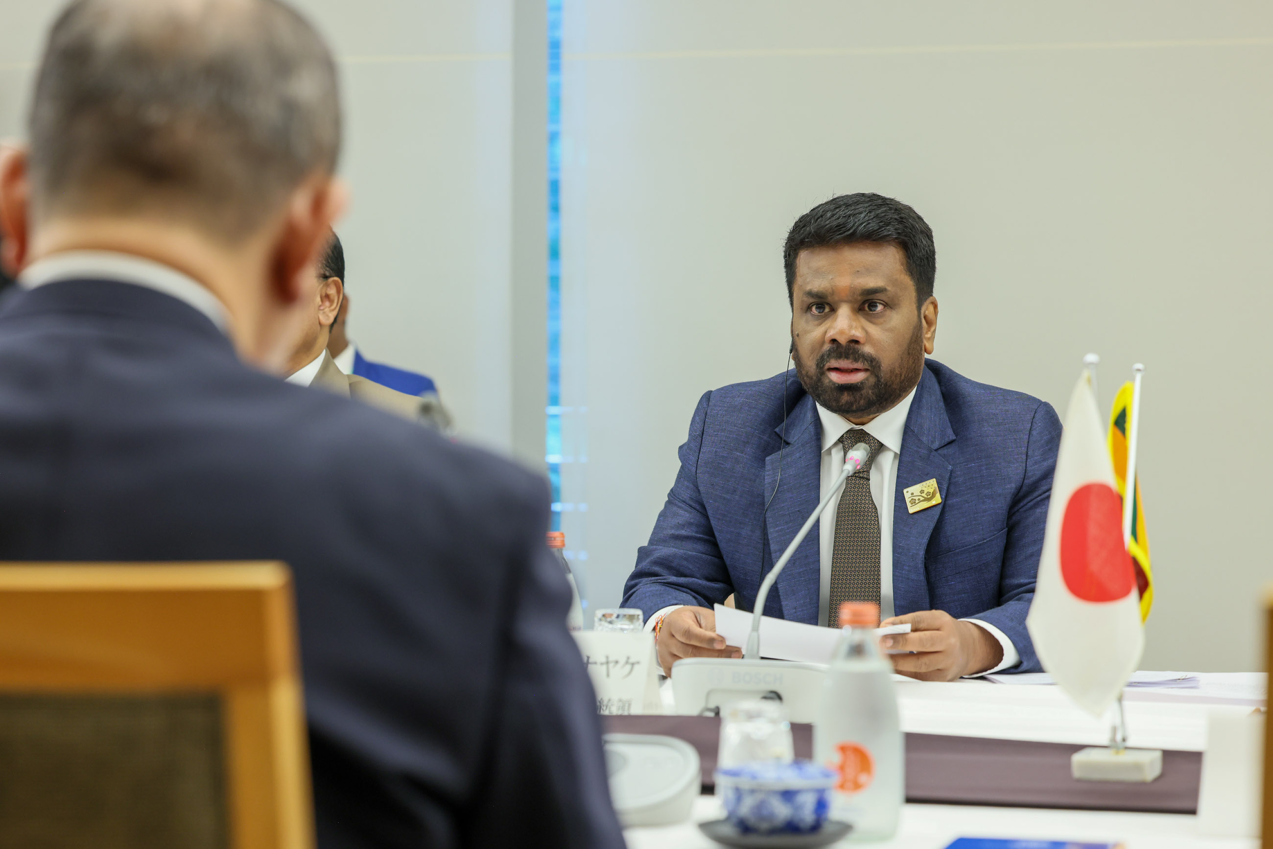 日・スリランカ首脳会談９