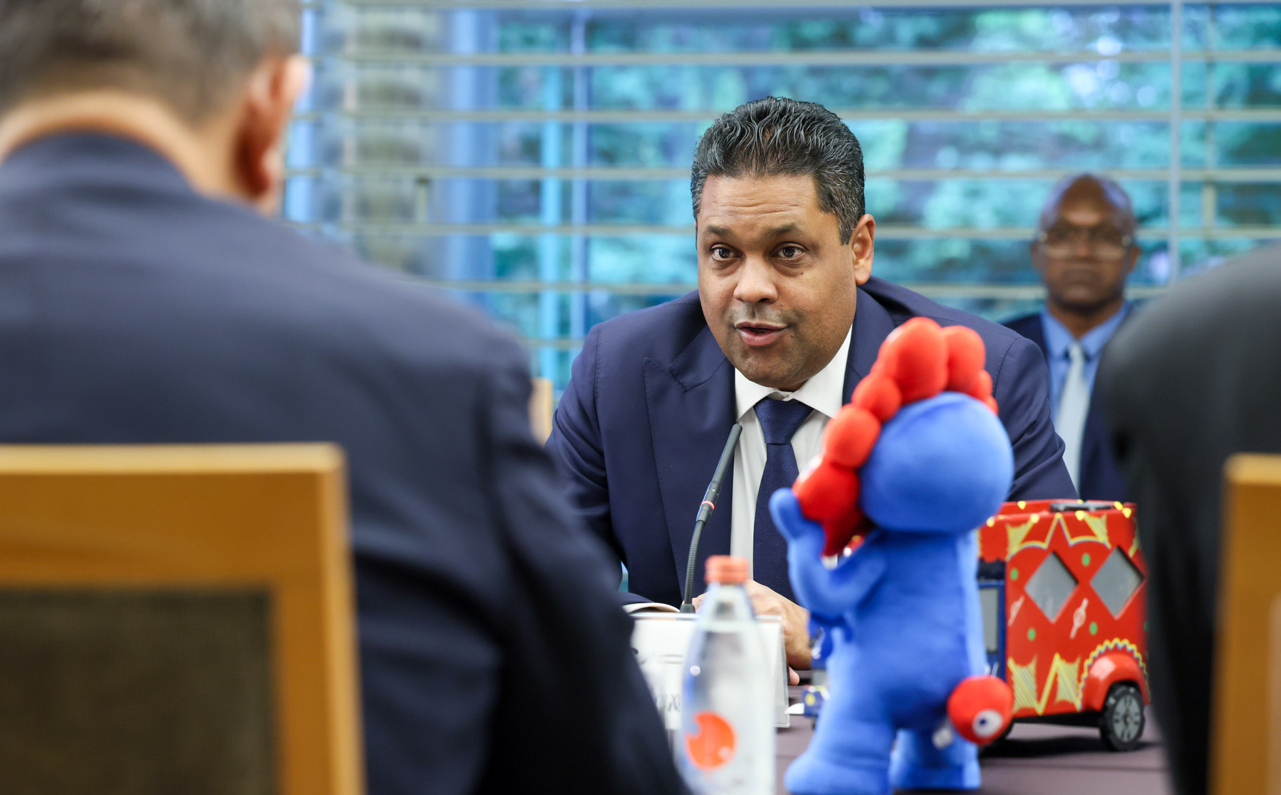 日・ハイチ首脳会談９