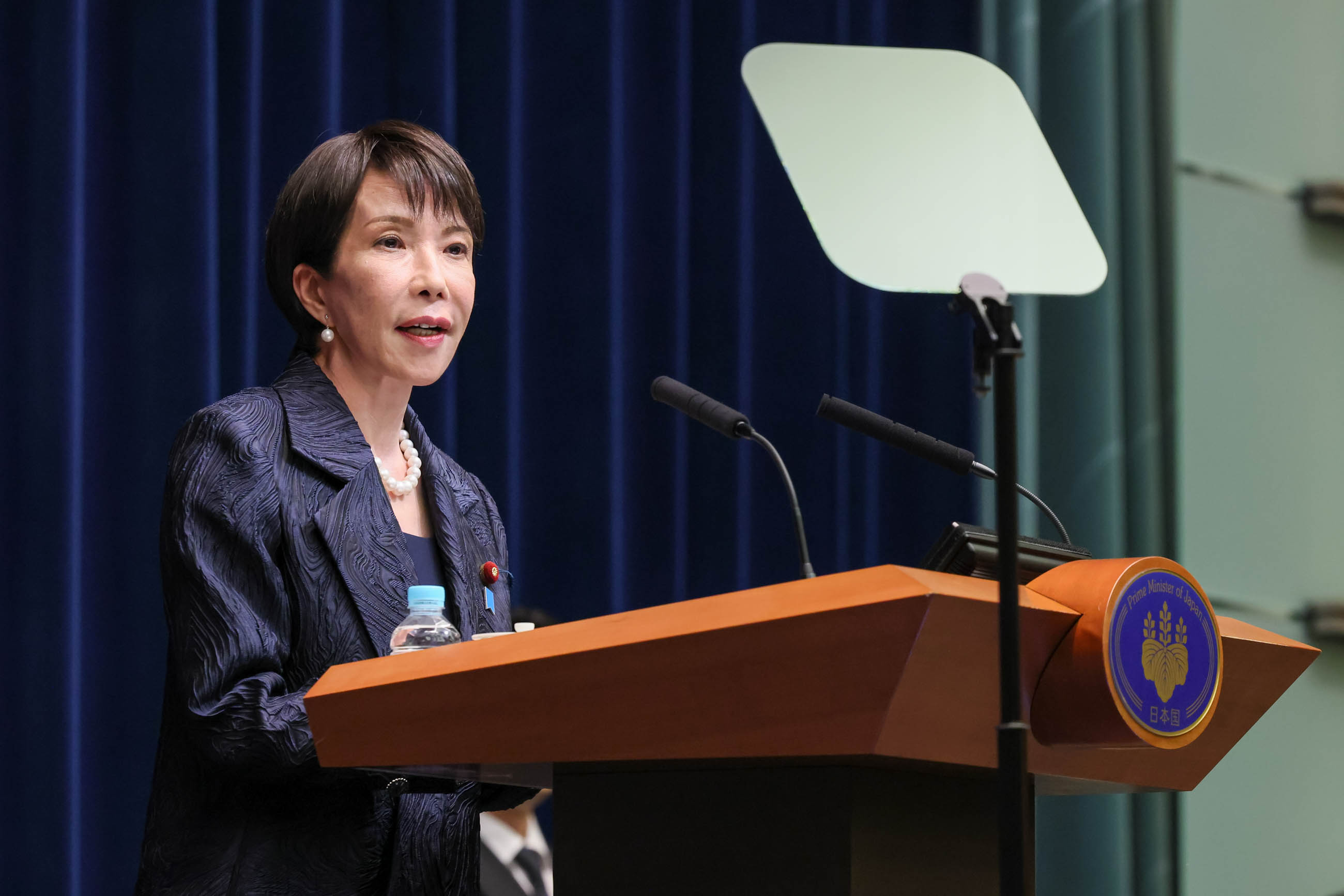 冒頭に発言する高市総理５