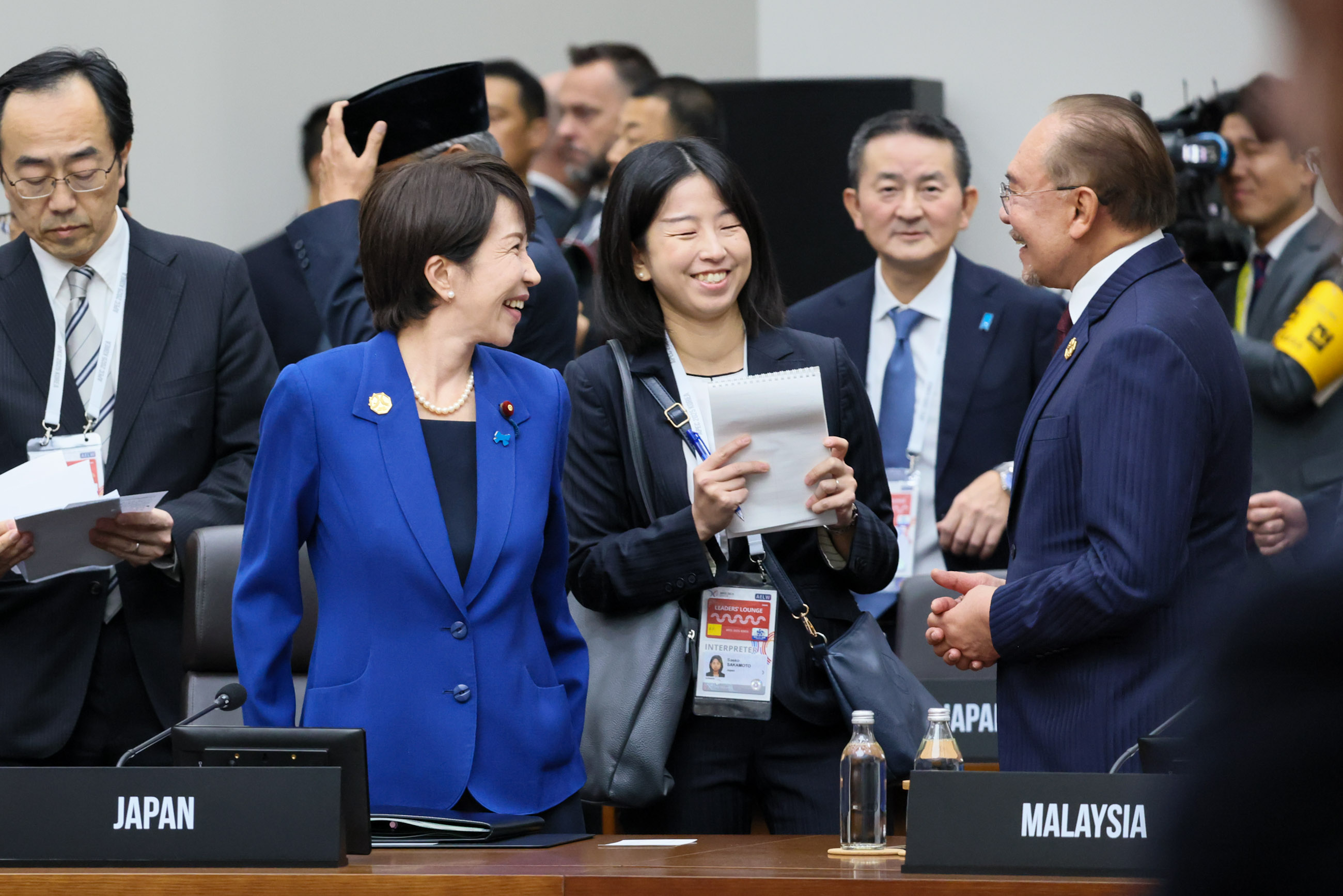 ＡＰＥＣ首脳会議（第１セッション）に出席する高市総理４