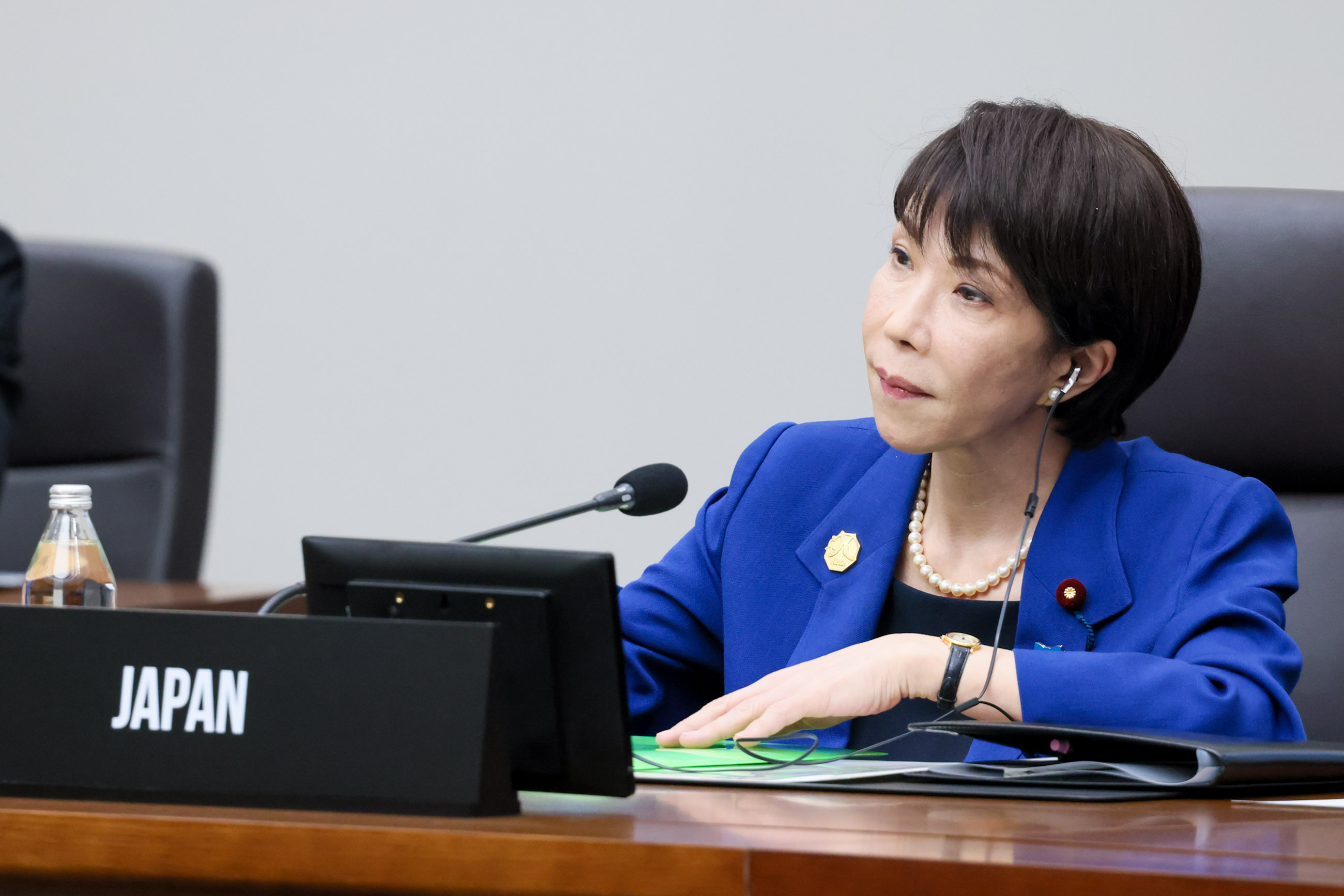 ＡＰＥＣ首脳会議（第１セッション）に出席する高市総理８