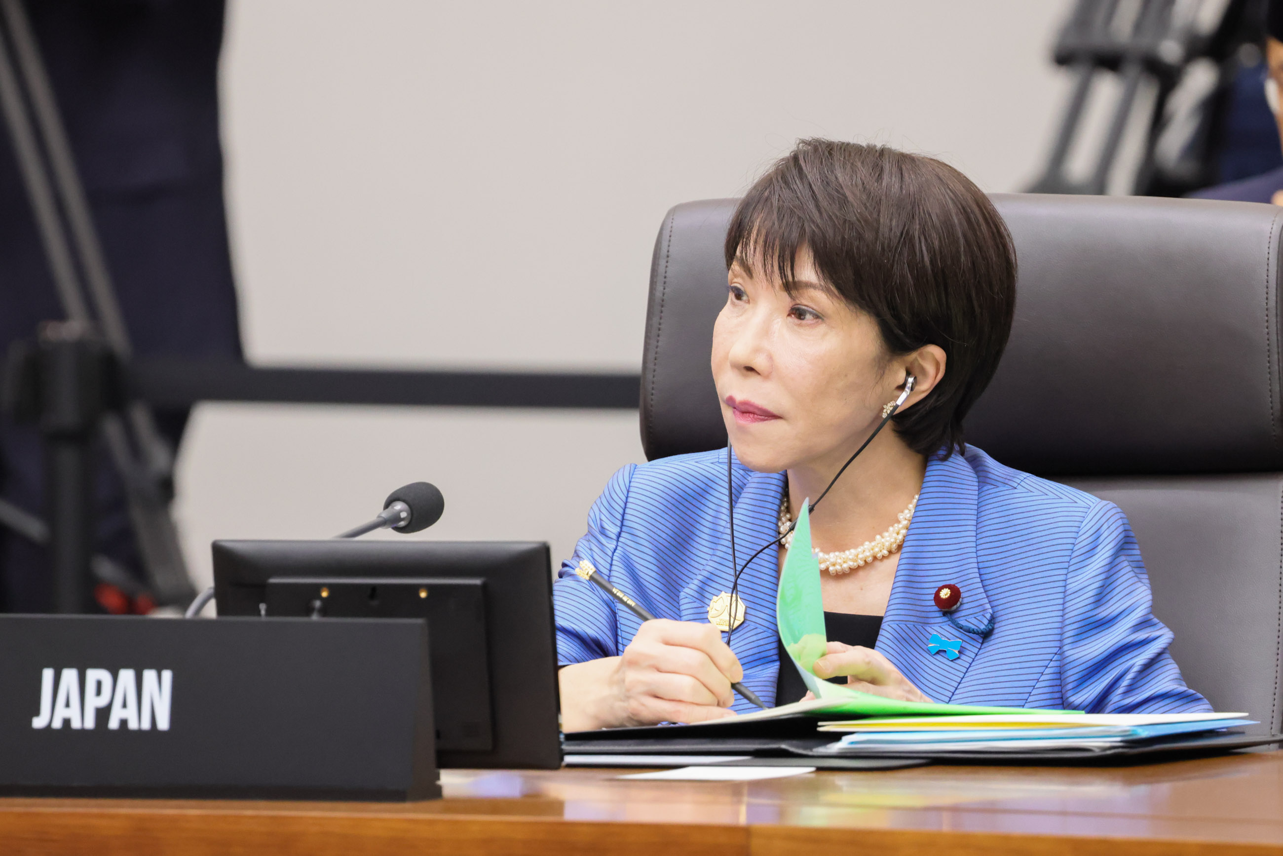 ＡＰＥＣ首脳会議（第２セッション）に出席する高市総理９