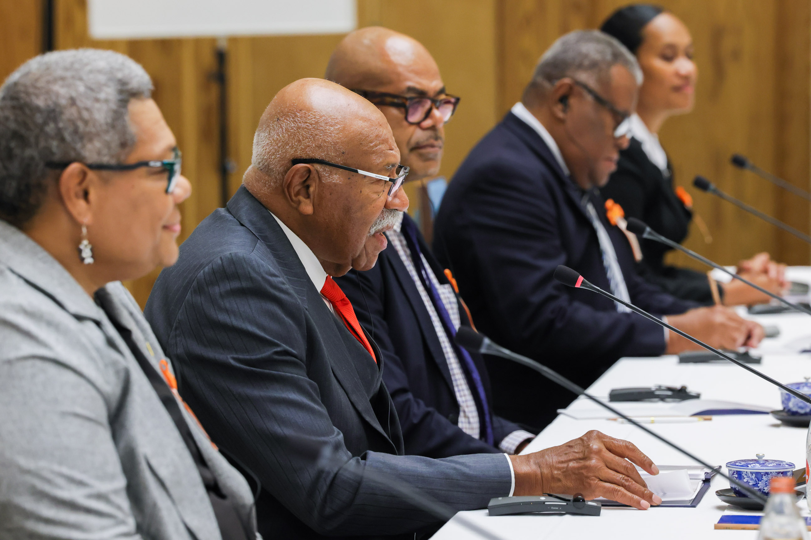 日・フィジー首脳会談６