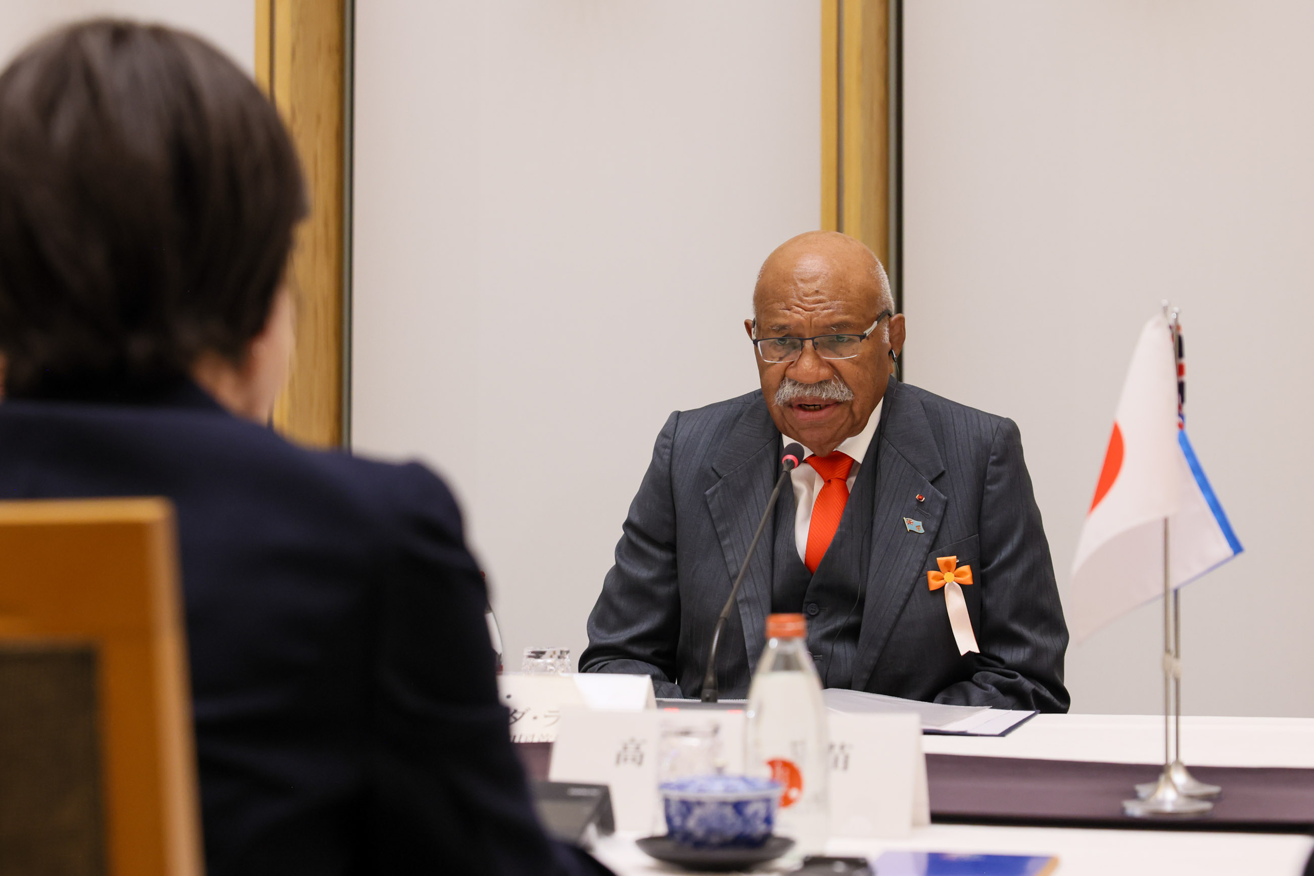 日・フィジー首脳会談９