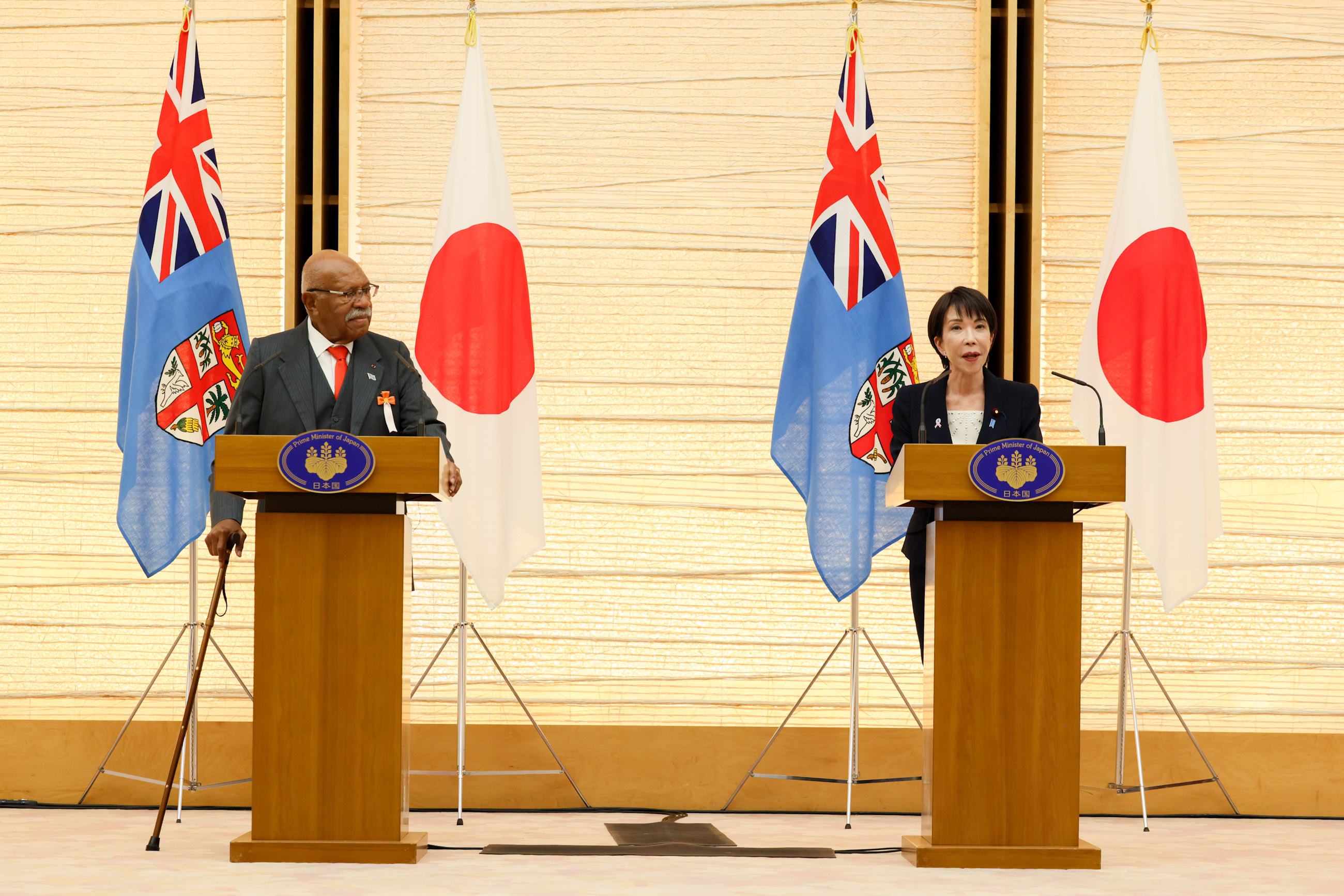 共同記者発表１