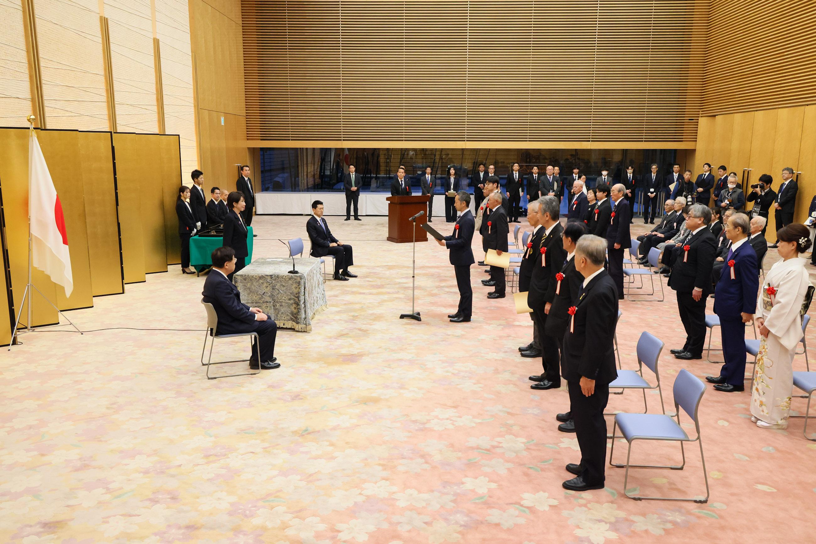 受賞者代表による謝辞