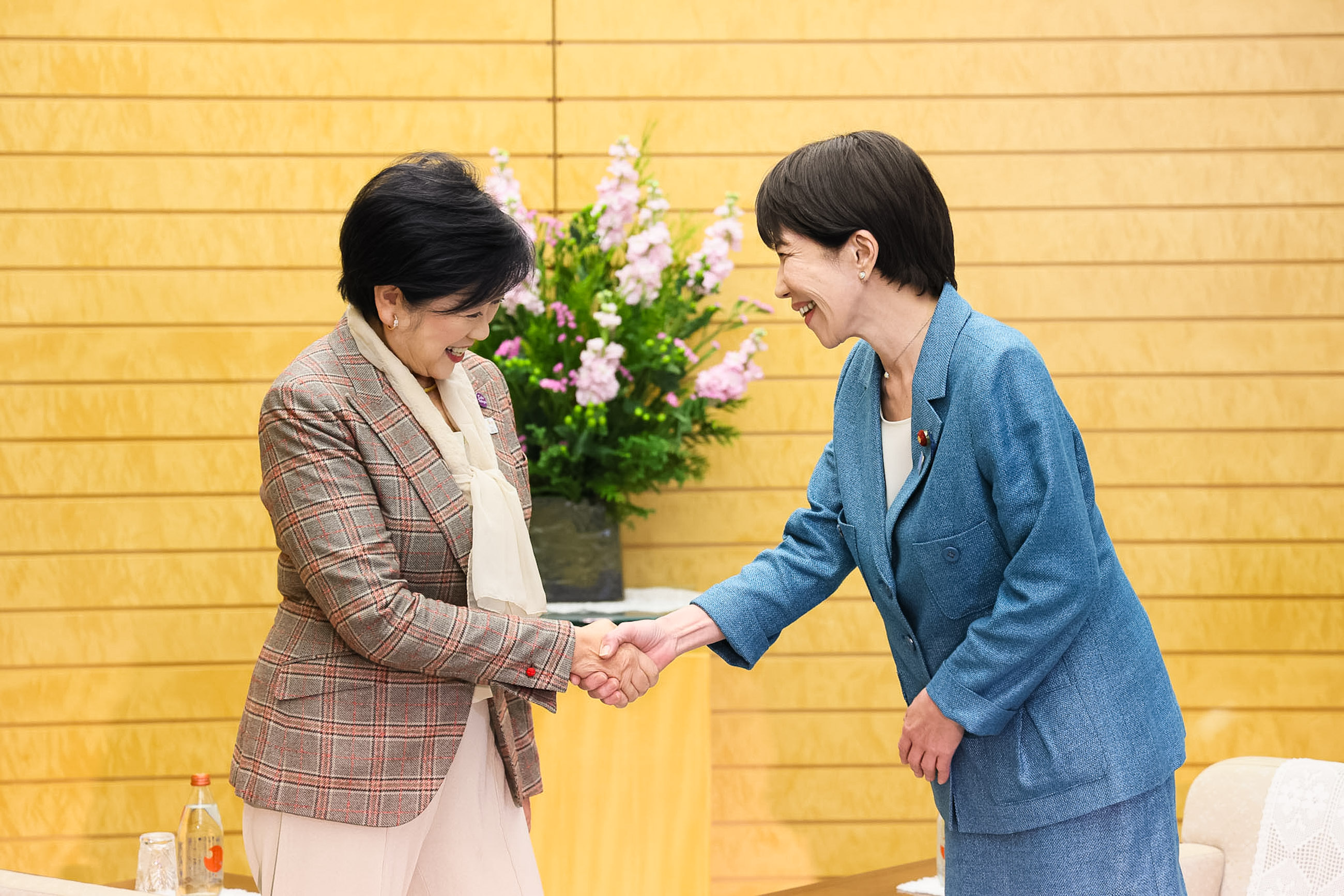 面会する高市総理２