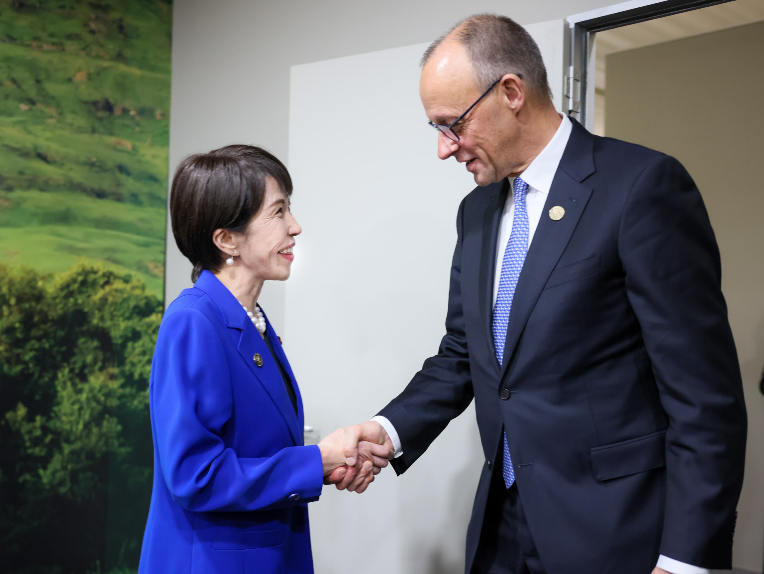 日独首脳会談１