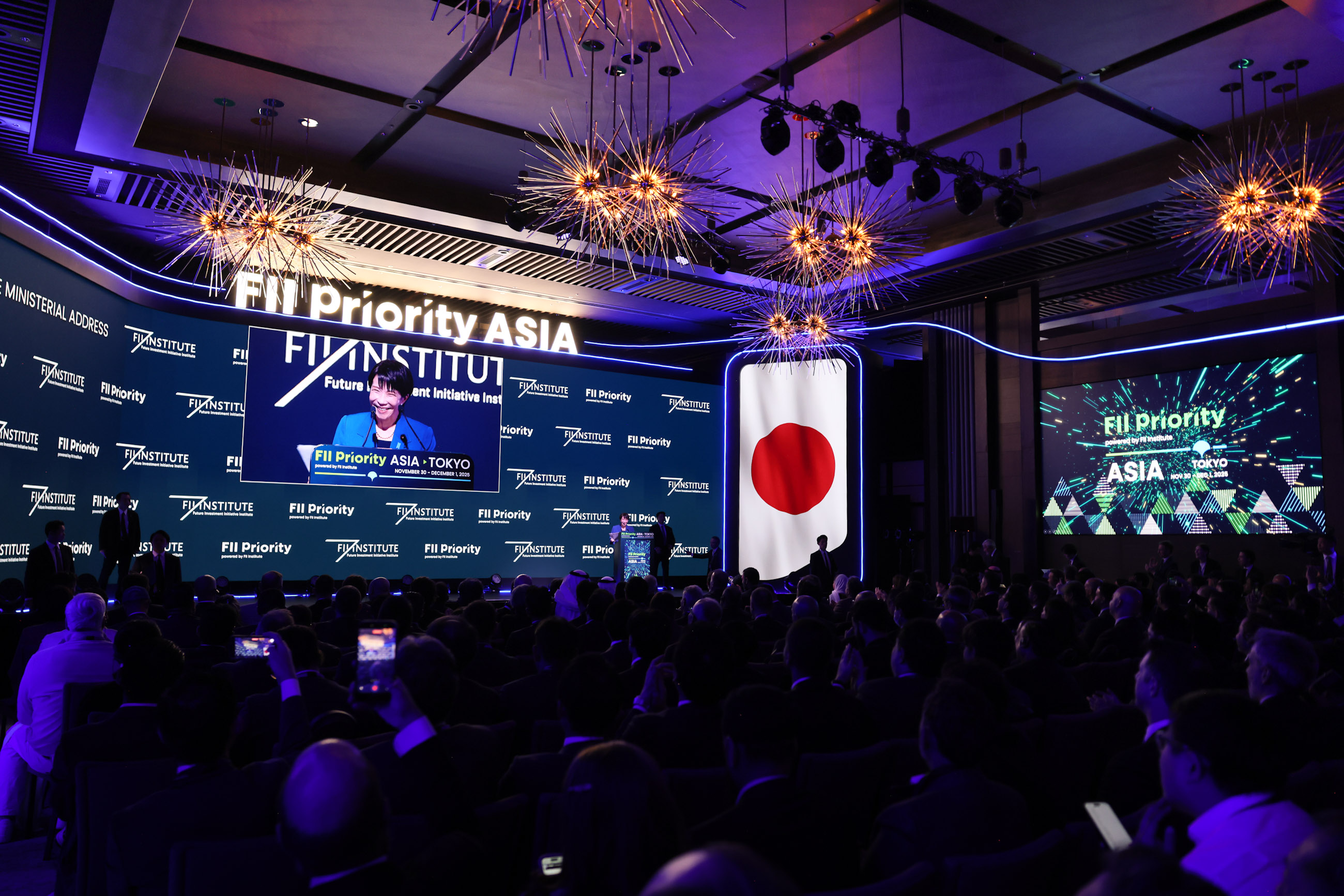 講演をする高市総理５