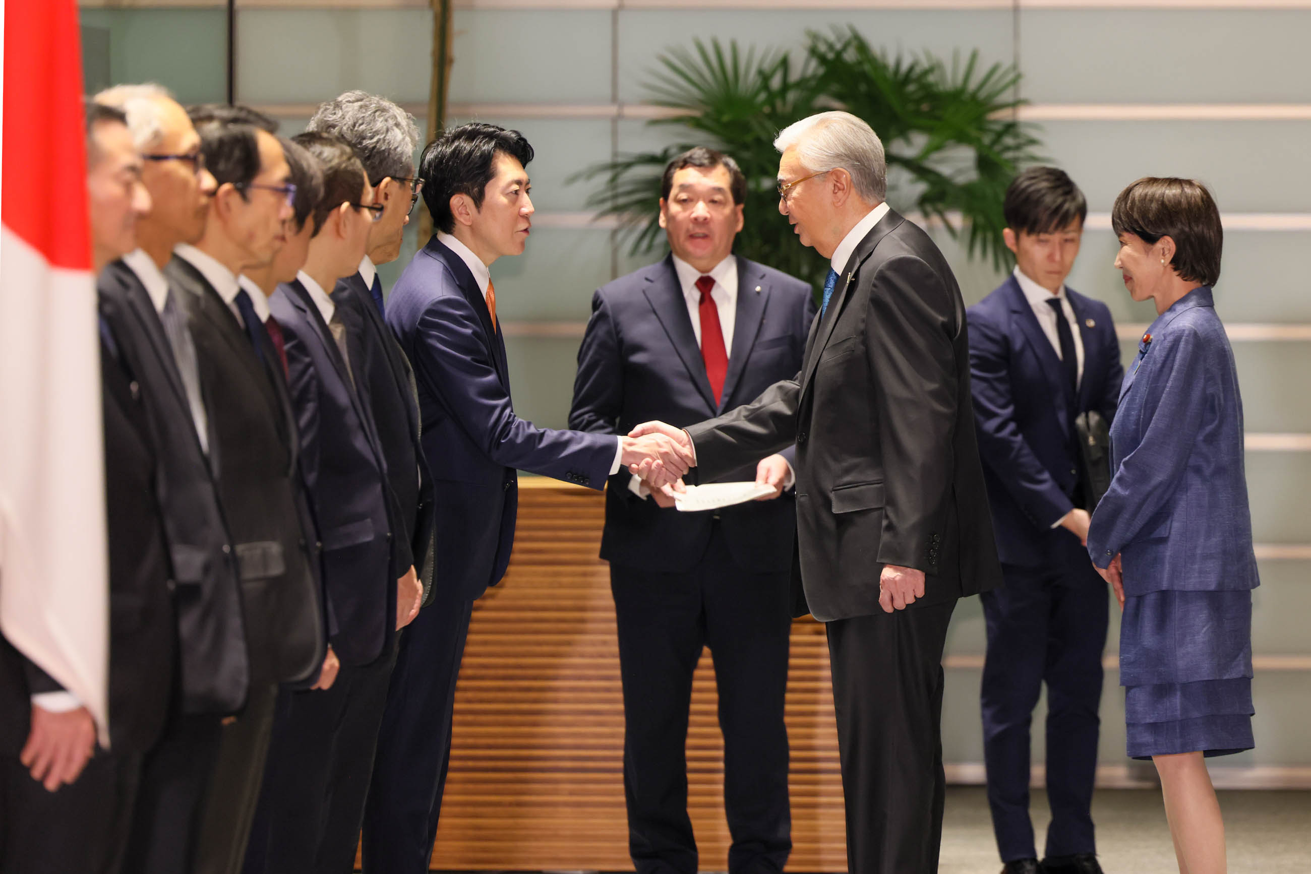 儀じょう隊による栄誉礼及び儀じょう６