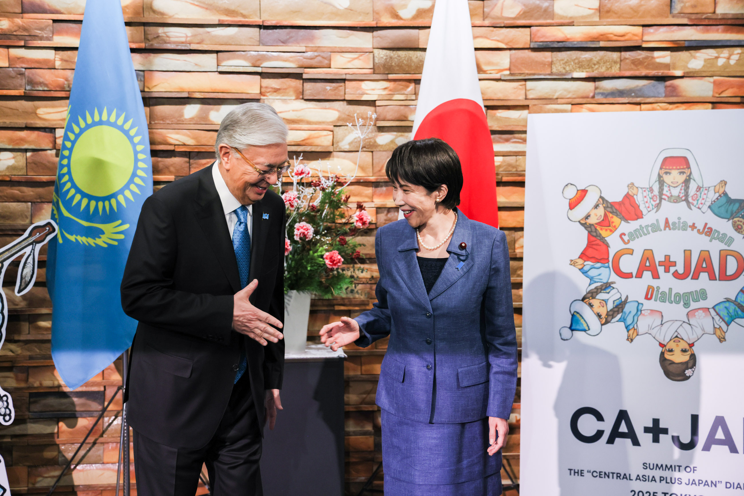 日・カザフスタン首脳会談２