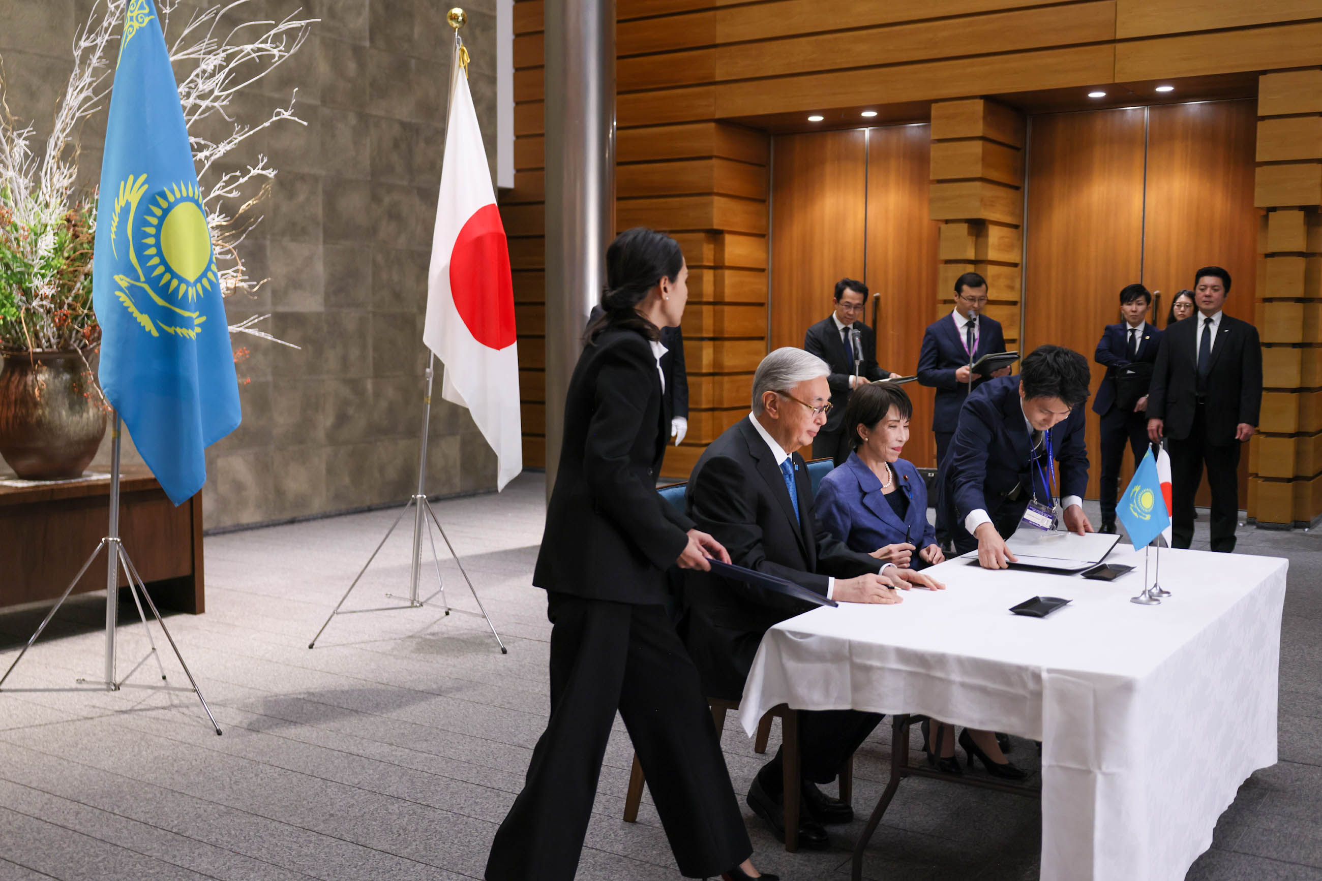 文書署名・披露式１