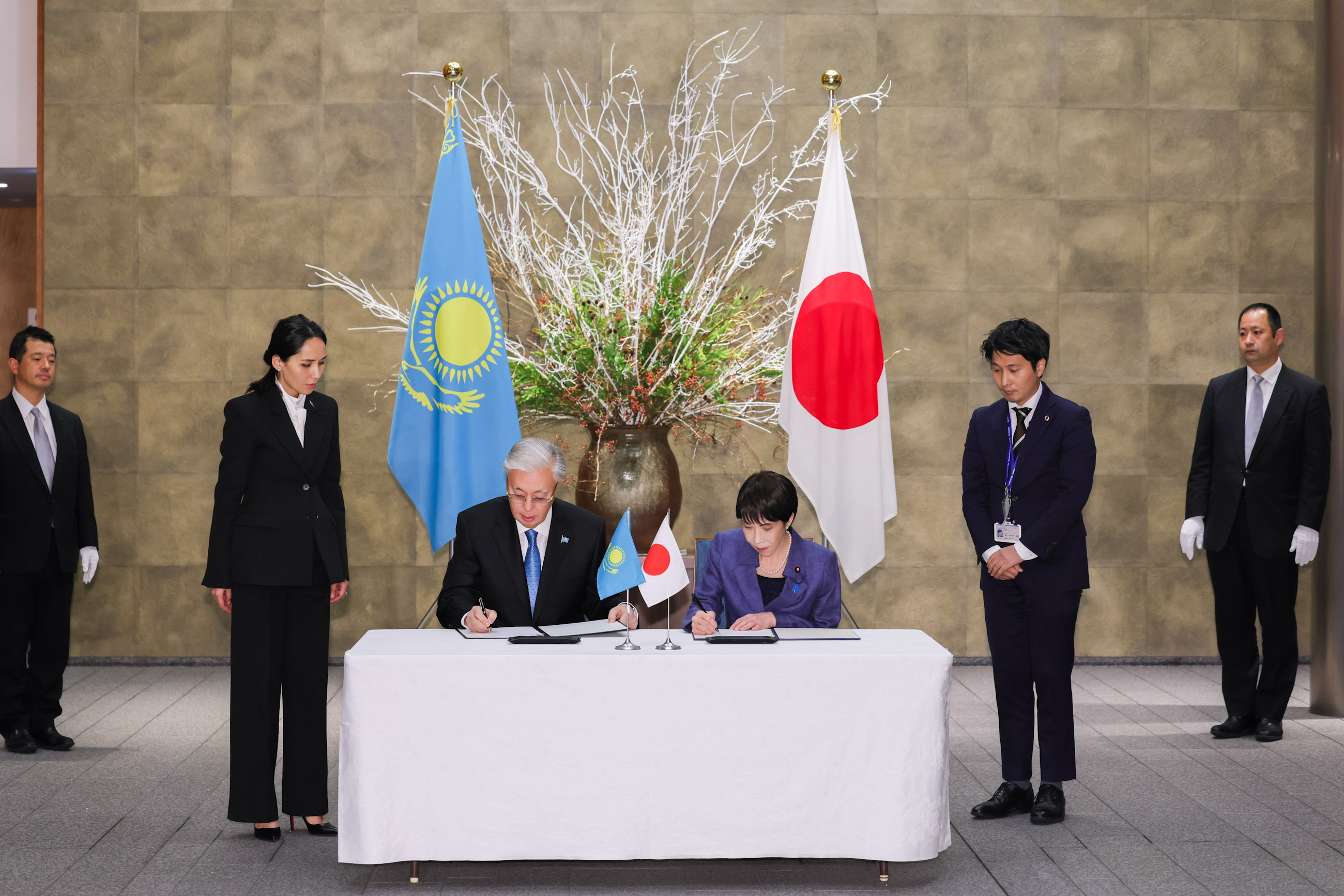 文書署名・披露式３