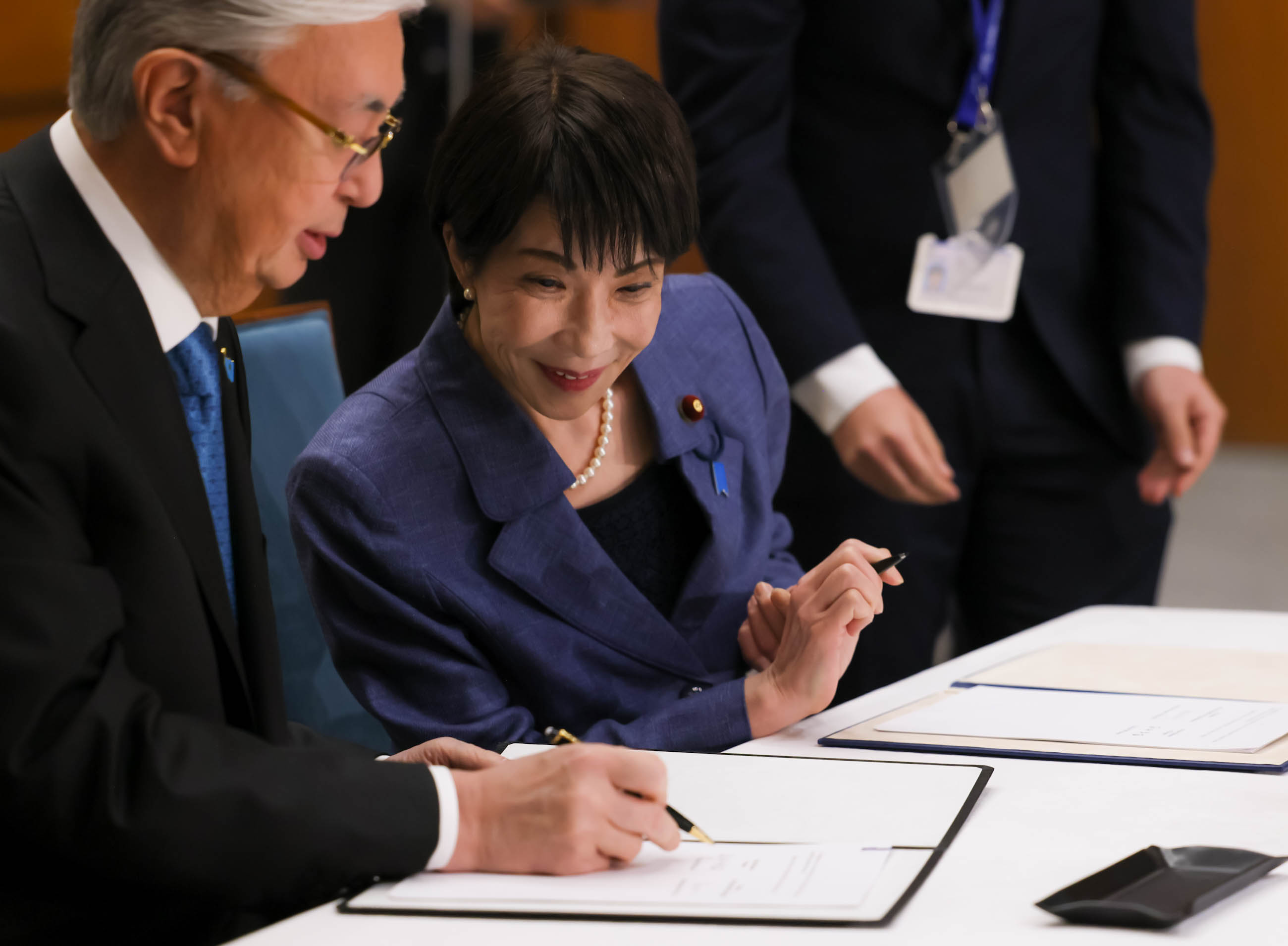 文書署名・披露式５